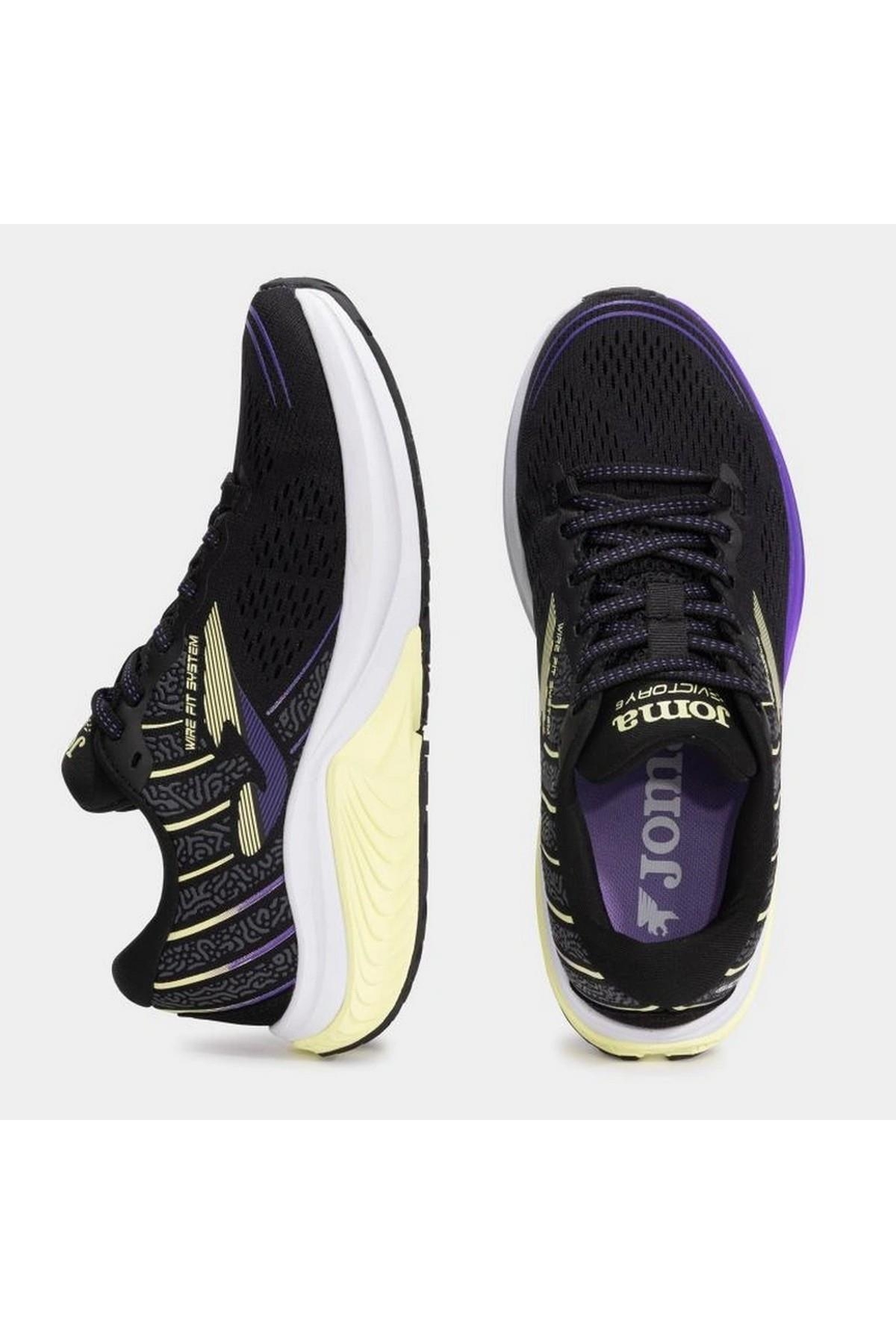 Joma Joma Siyah RVICLW2501 Victory Kadın Koşu Ayakkabısı Sneaker | Flo Siyah - 5. görsel