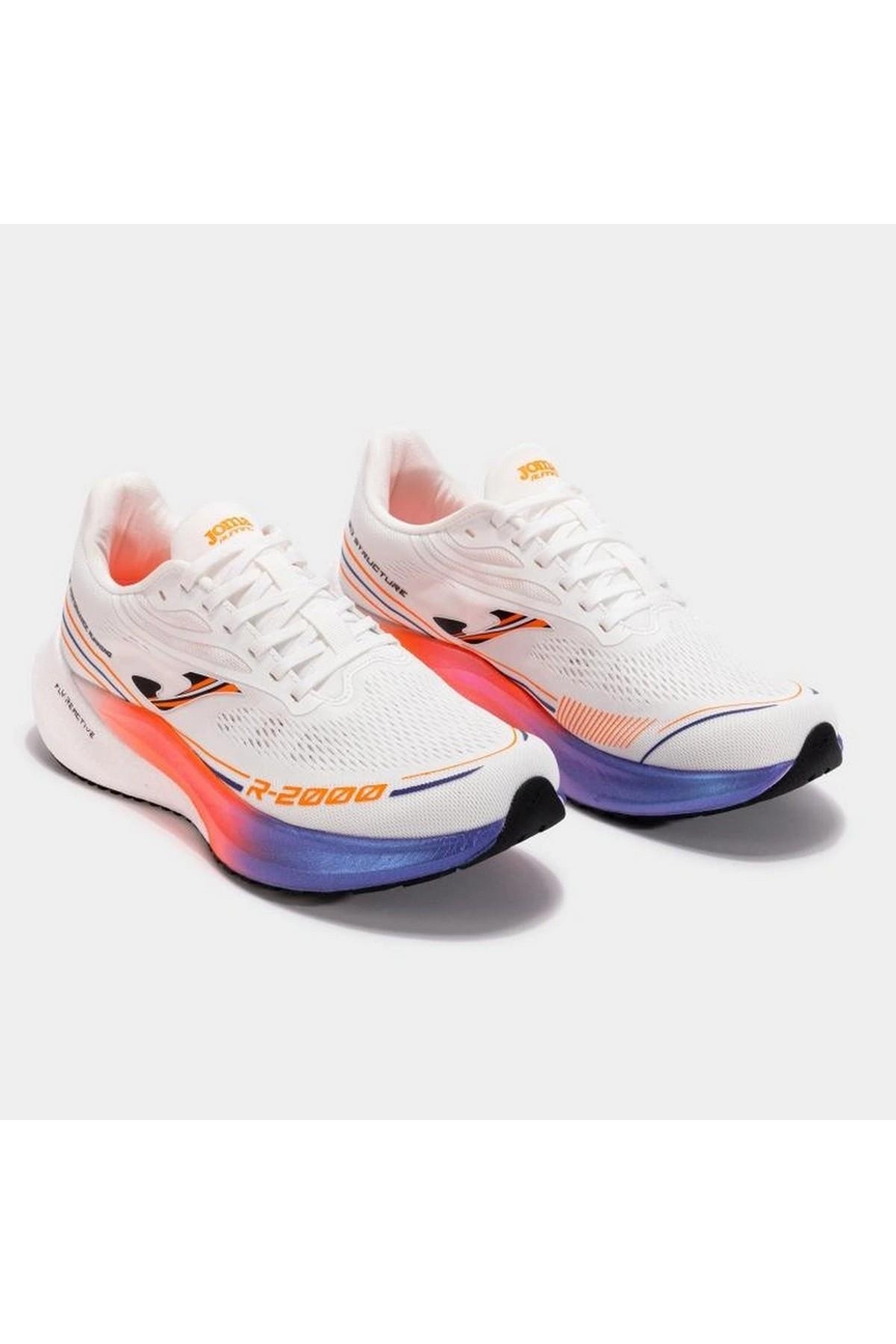 Joma Joma Beyaz RR200W2502 R.2000 Erkek Koşu Ayakkabısı Sneaker | Flo Beyaz - 3. görsel