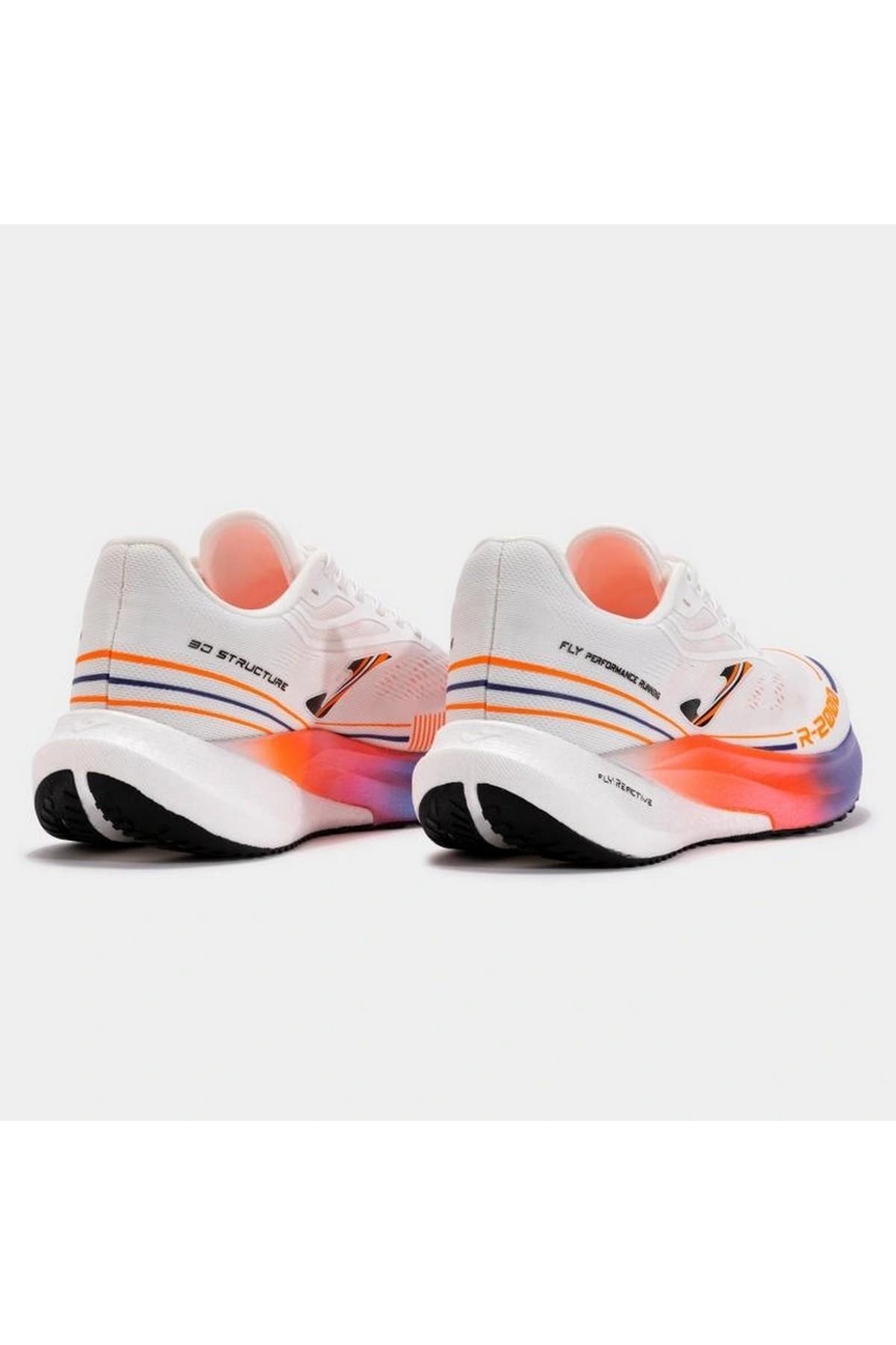 Joma Joma Beyaz RR200W2502 R.2000 Erkek Koşu Ayakkabısı Sneaker | Flo Beyaz - 4. görsel