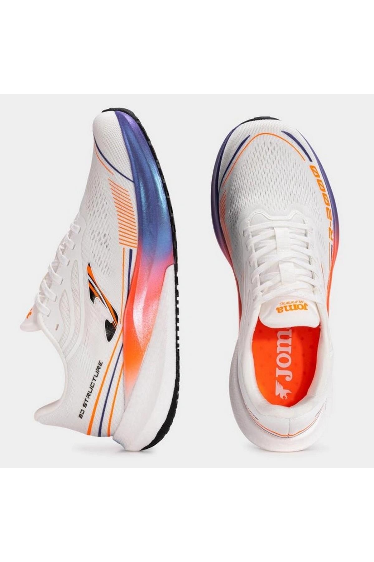 Joma Joma Beyaz RR200W2502 R.2000 Erkek Koşu Ayakkabısı Sneaker | Flo Beyaz - 5. görsel