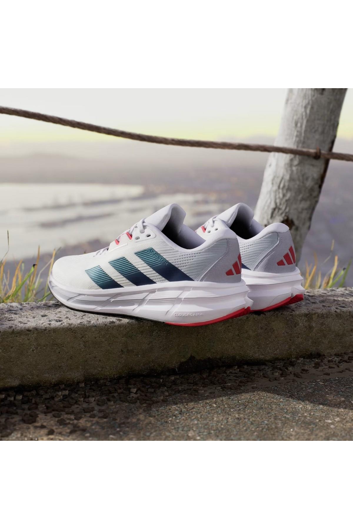 Adidas Adidas Beyaz JQ5081 Questar 3 M Erkek Koşu Ayakkabısı Sneaker | Flo Beyaz - 7. görsel