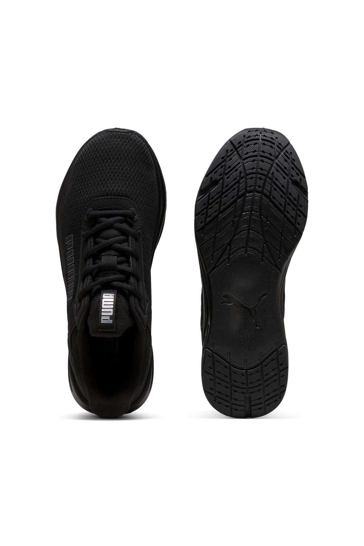 Puma Puma Siyah 31109502 Ftr Wave Unisex Koşu Ayakkabısı Sneaker | Flo Siyah - 4. görsel