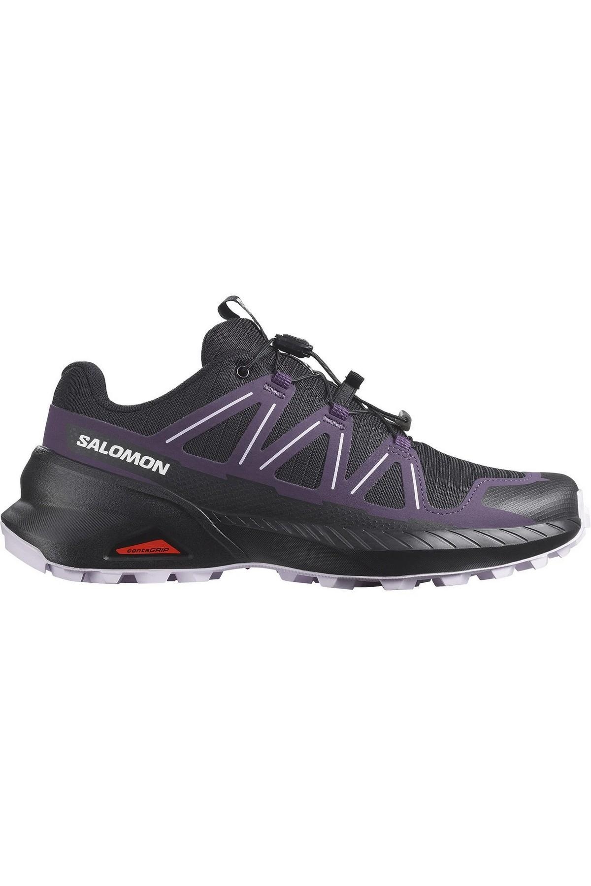 Salomon Salomon Siyah L47603200 Speedcross Peak W Kadın Koşu Ayakkabısı Sneaker | Flo Siyah - 2. görsel