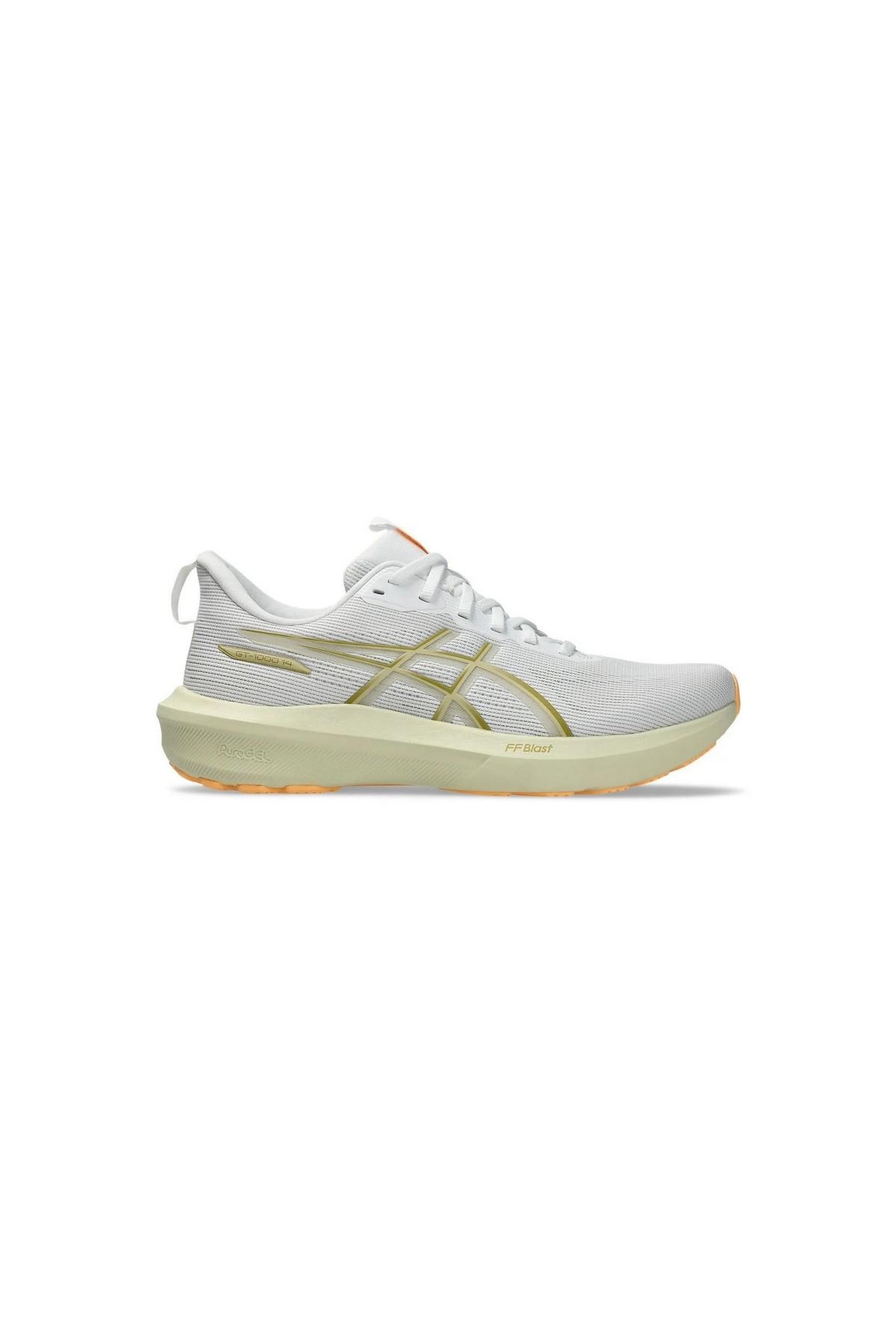 Asics Asics Beyaz 1011C077-100 Gt-1000 14 Erkek Koşu Ayakkabısı Sneaker | Flo Beyaz - 2. görsel