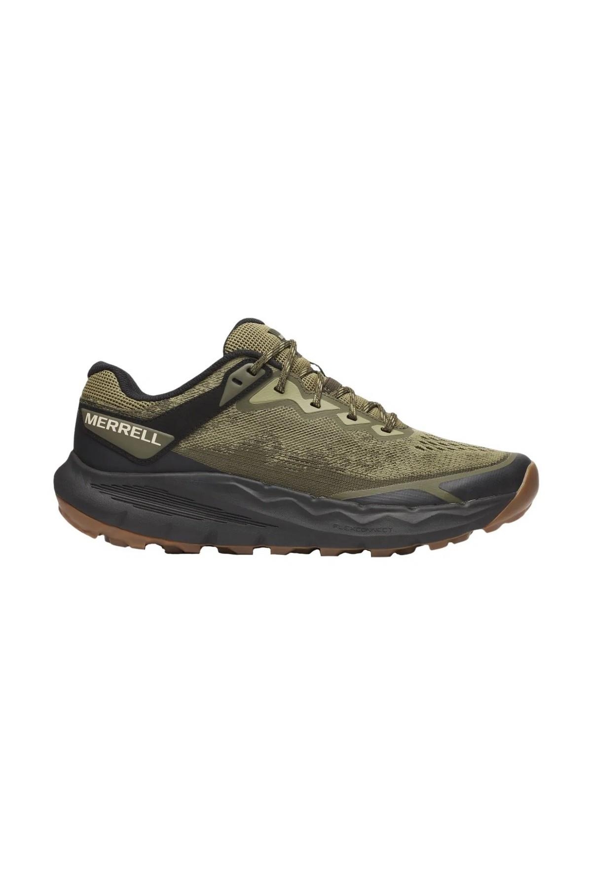 Merrell Merrell Yeşil J068563 Nova 4 Erkek Koşu Ayakkabısı Sneaker | Flo Yeşil - 2. görsel