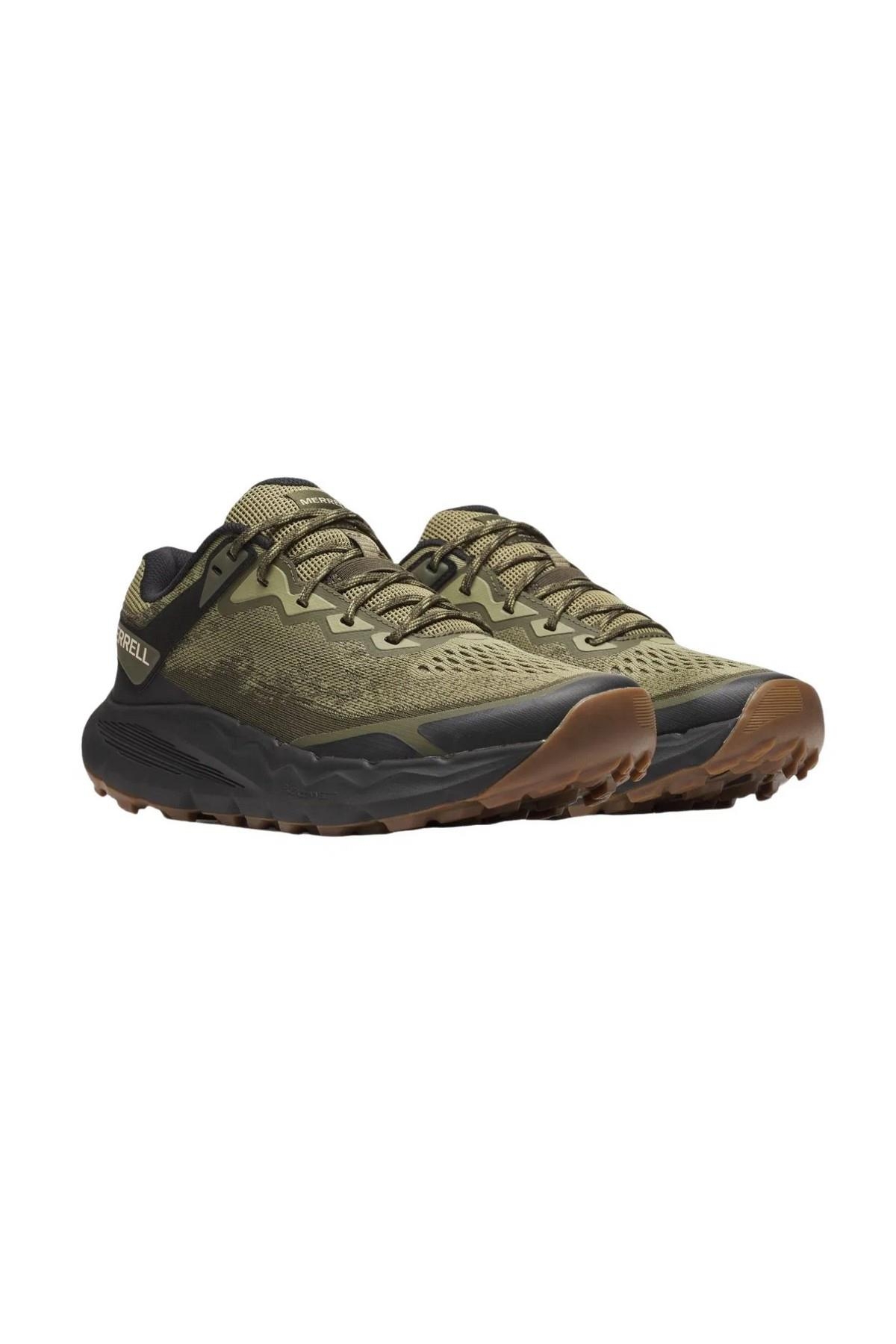 Merrell Merrell Yeşil J068563 Nova 4 Erkek Koşu Ayakkabısı Sneaker | Flo Yeşil - 4. görsel