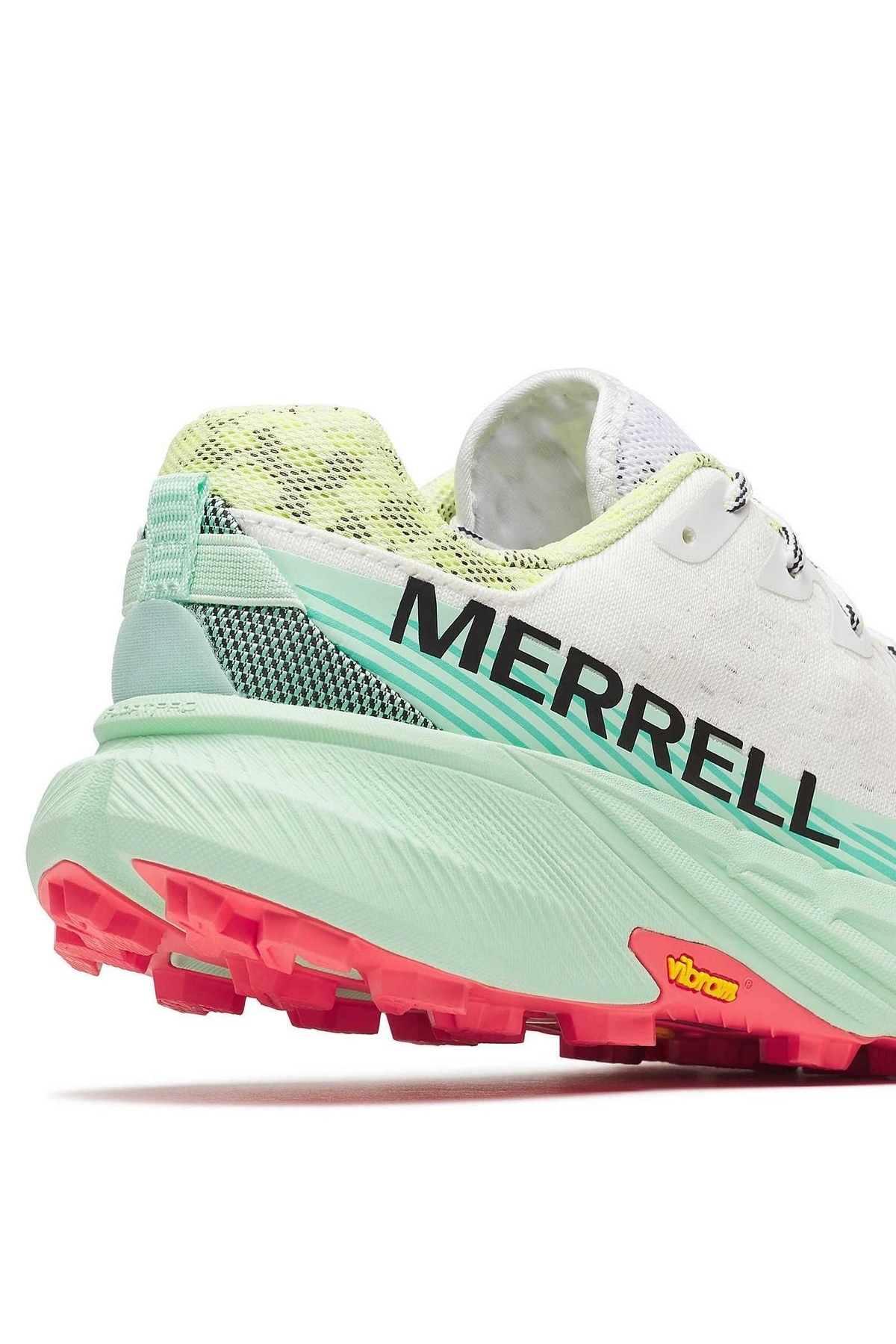Merrell Merrell Beyaz J068384 Agility Peak 5 Kadın Koşu Ayakkabısı Sneaker | Flo Beyaz - 7. görsel