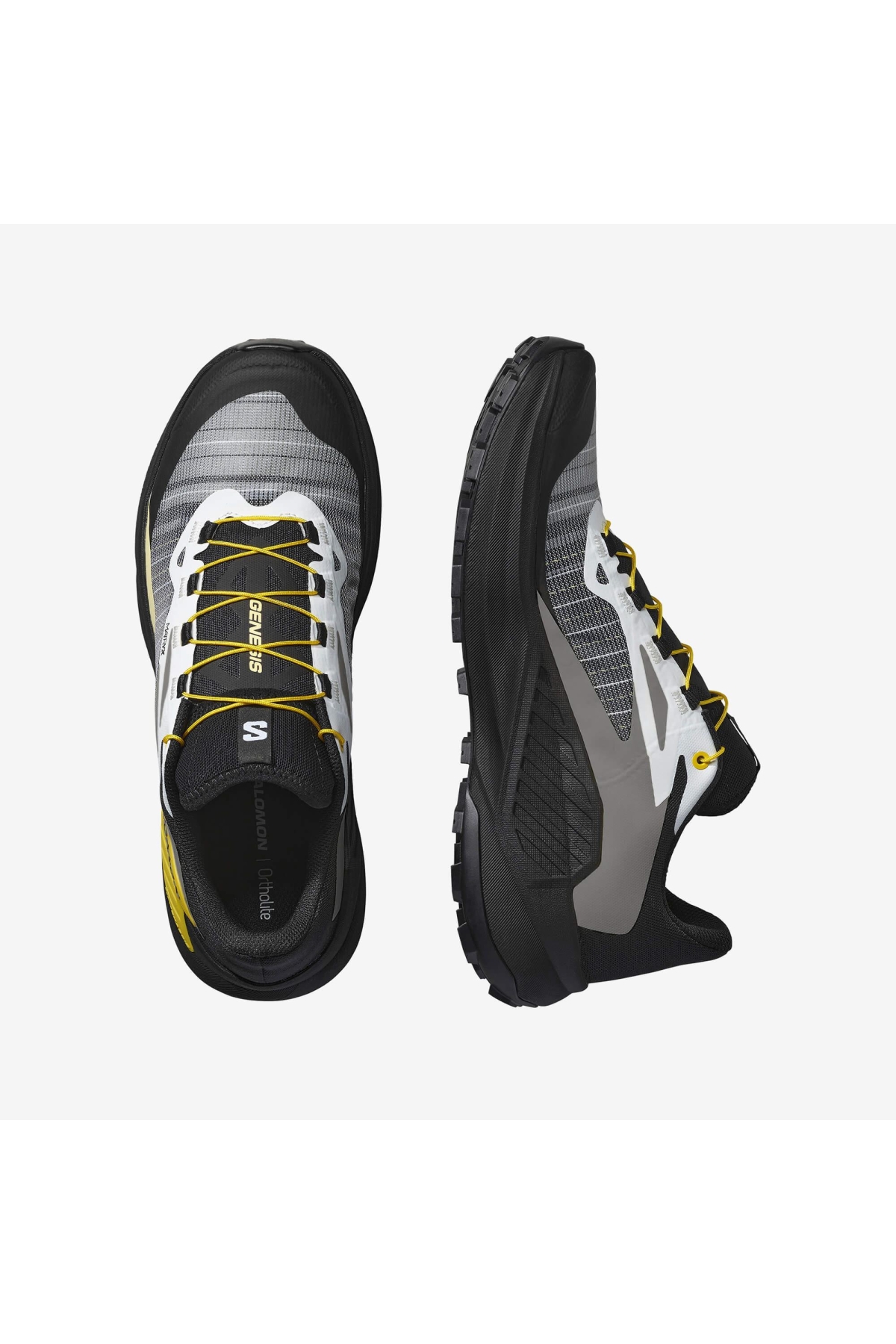 Salomon Salomon Gri L47762800 Genesis Erkek Koşu Ayakkabısı Sneaker | Flo Gri - 4. görsel