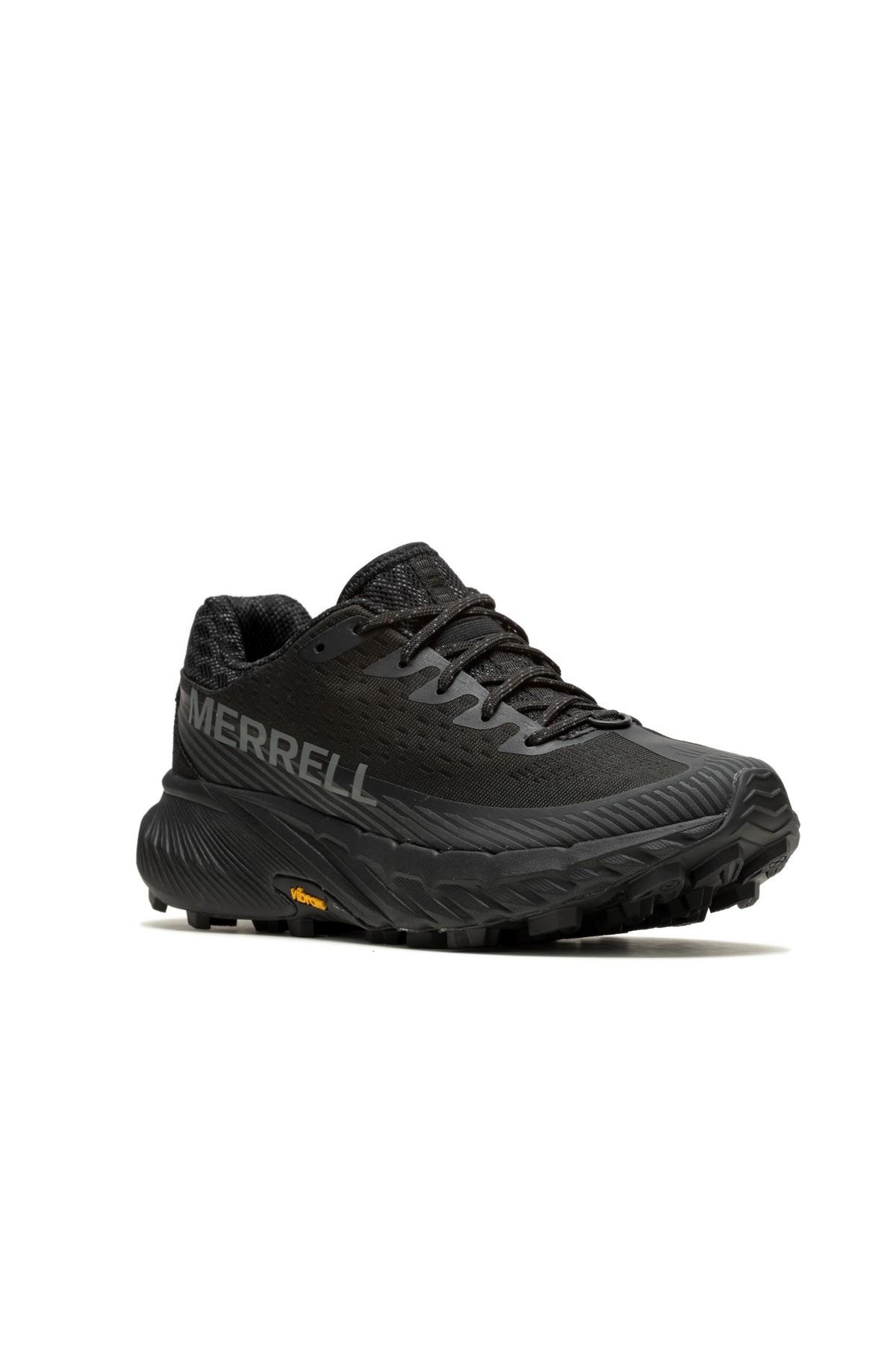 Merrell Merrell Siyah J068090 Agility Peak 5 Kadın Koşu Ayakkabısı Sneaker | Flo Siyah - 3. görsel