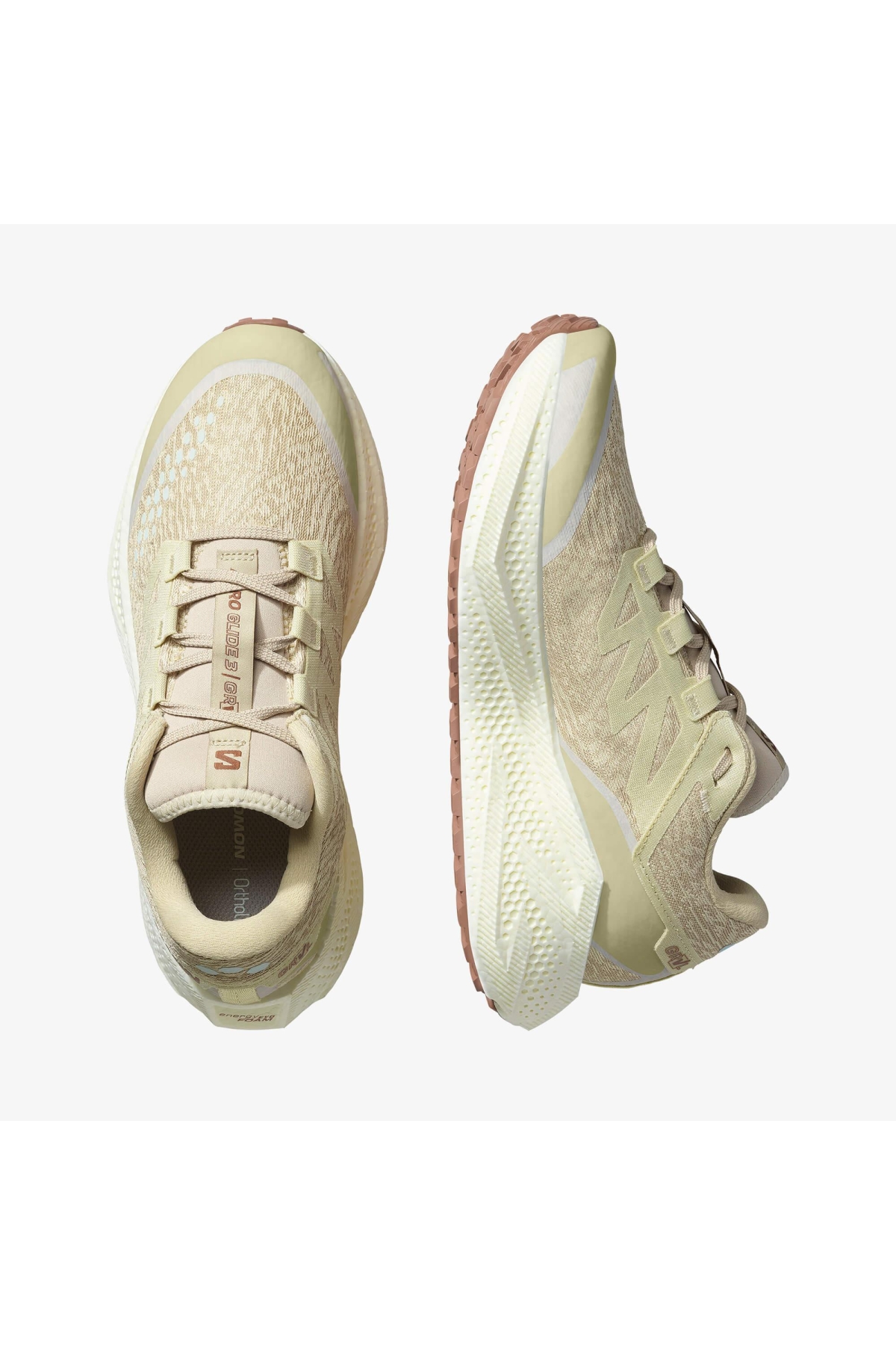 Salomon Salomon Bej L47797300 Aero Glide 3 Grvl Erkek Koşu Ayakkabısı Sneaker | Flo Bej - 4. görsel