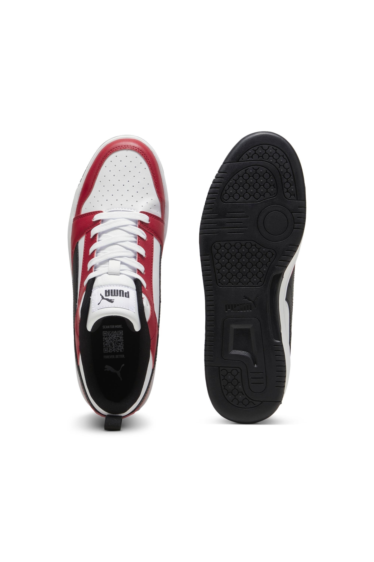 Puma Puma Beyaz 39232817 Rebound V6 Low Unisex Günlük Spor Ayakkabı Sneaker | Flo Beyaz - 6. görsel