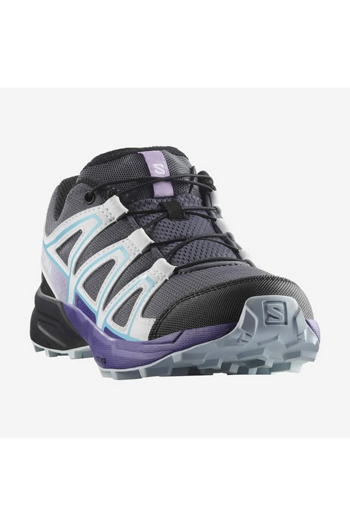 Salomon Salomon Gri L47733200 Speedcross J Çocuk Outdoor Ayakkabısı | Flo Gri - 4. görsel