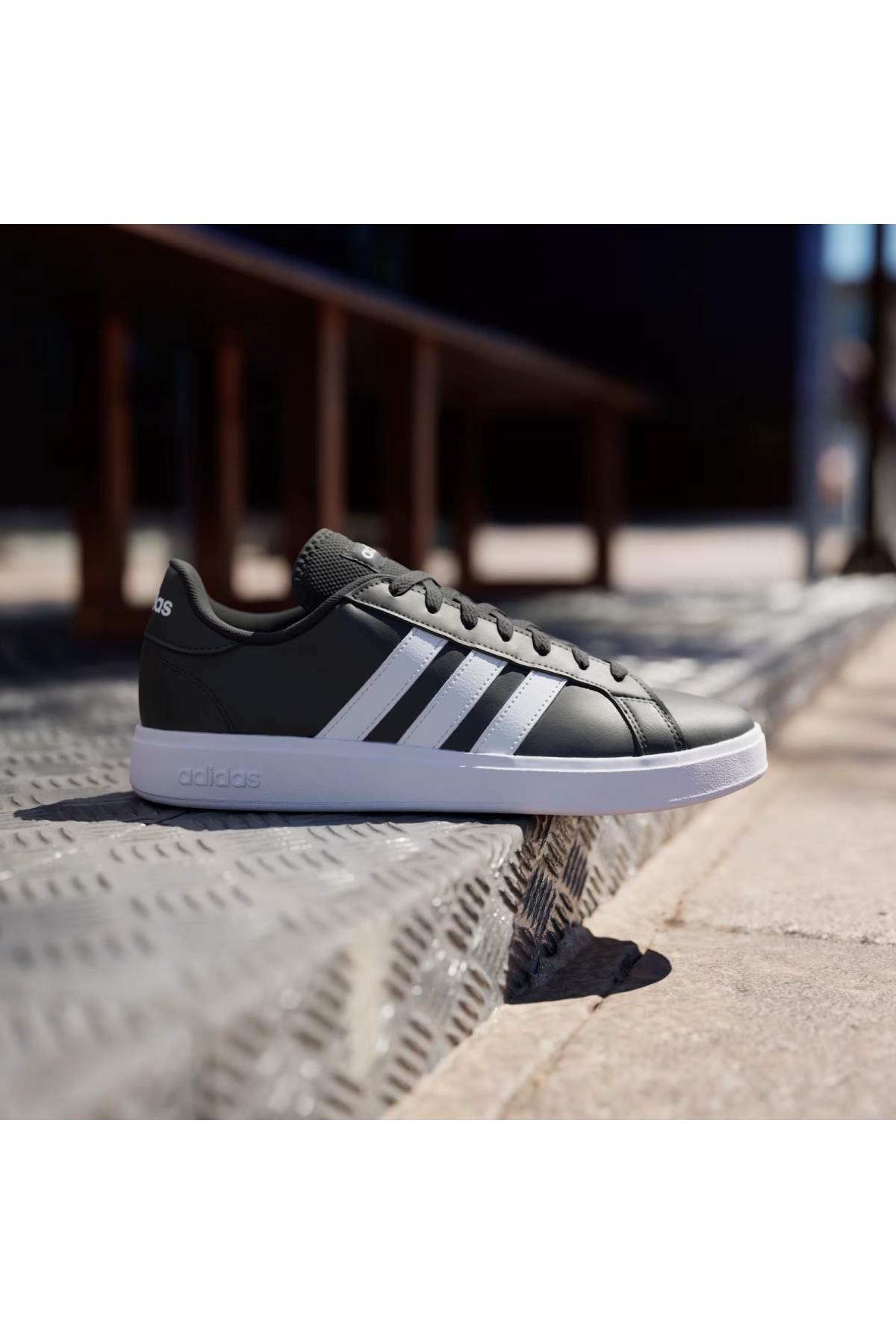 Adidas Adidas Siyah GW9251 Grand Court Base 2.0 Erkek Günlük Spor Ayakkabı Casual Ayakkabı | Flo Siyah - 3. görsel