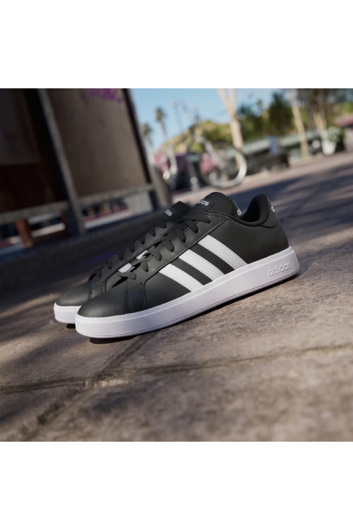 Adidas Adidas Siyah GW9251 Grand Court Base 2.0 Erkek Günlük Spor Ayakkabı Casual Ayakkabı | Flo Siyah - 8. görsel