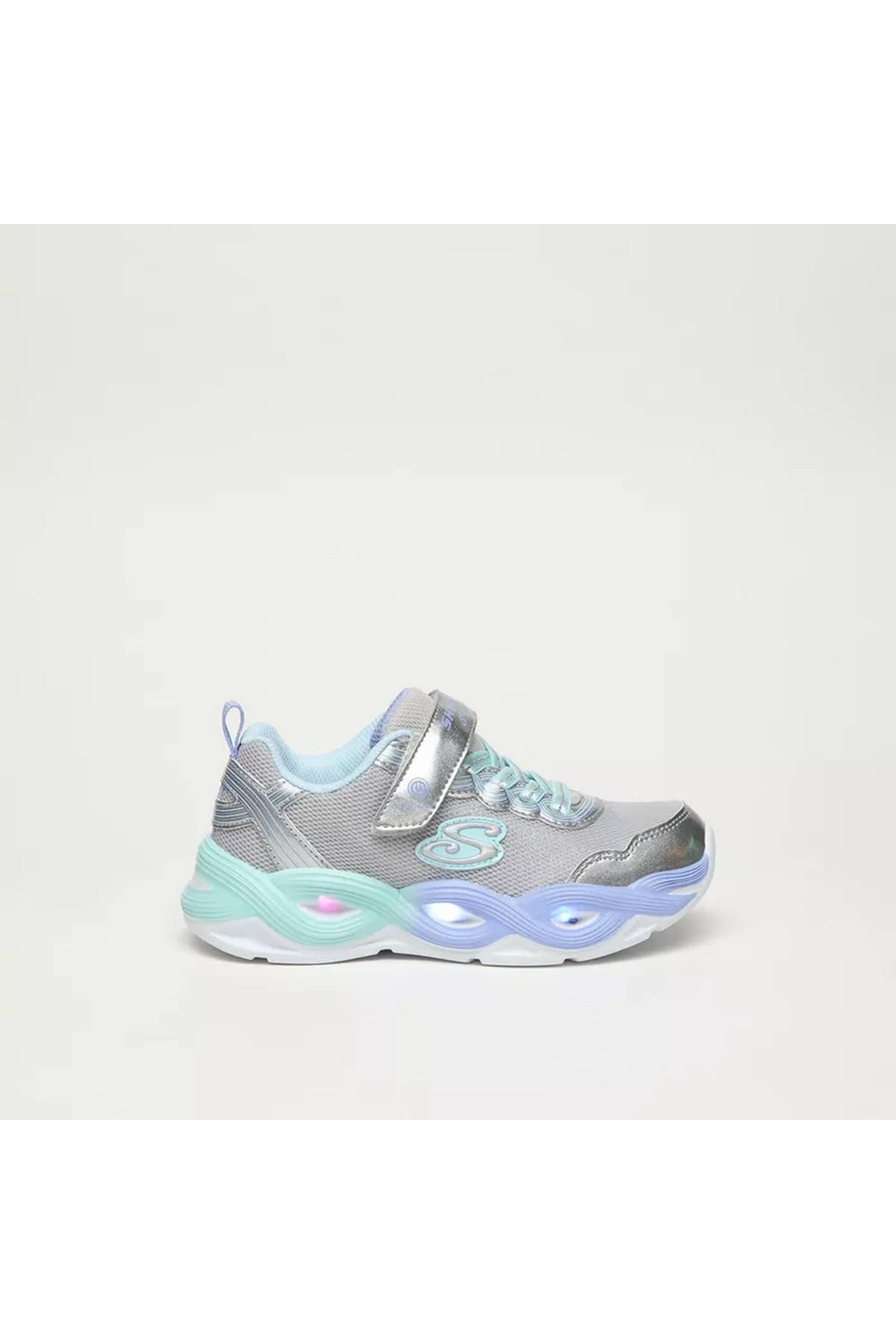 Skechers Skechers Gri 303717L SMLT Twisty Glow Kız Çocuk Spor Ayakkabı Casual Ayakkabı | Flo Gri - 15. görsel