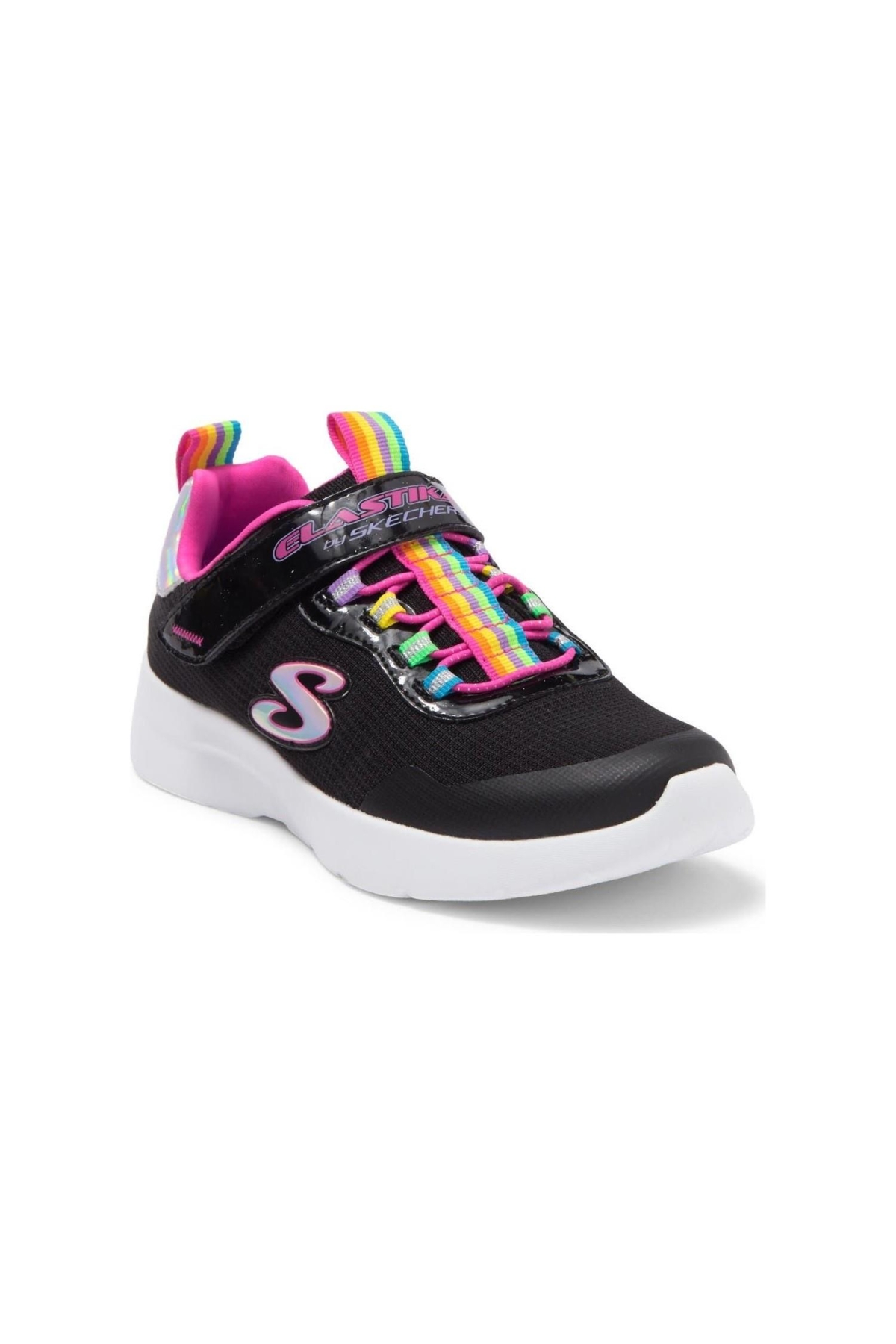 Skechers Skechers Siyah 302464L BKMT Dynamight 2.0 - Rockin Rainbow Kız Çocuk Spor Ayakkabı Casual Ayakkabı | Flo Siyah - 4. görsel