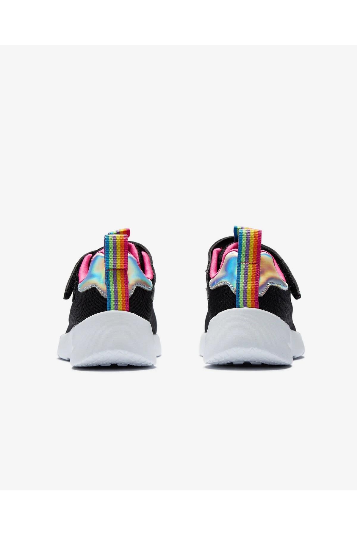Skechers Skechers Siyah 302464L BKMT Dynamight 2.0 - Rockin Rainbow Kız Çocuk Spor Ayakkabı Casual Ayakkabı | Flo Siyah - 6. görsel