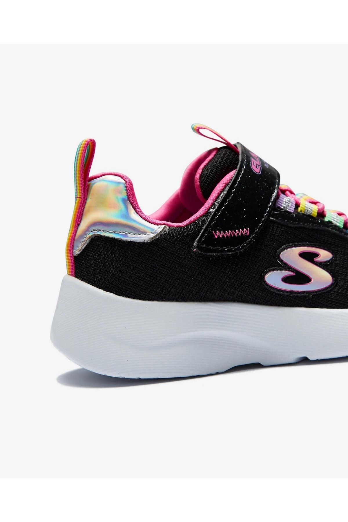 Skechers Skechers Siyah 302464L BKMT Dynamight 2.0 - Rockin Rainbow Kız Çocuk Spor Ayakkabı Casual Ayakkabı | Flo Siyah - 8. görsel