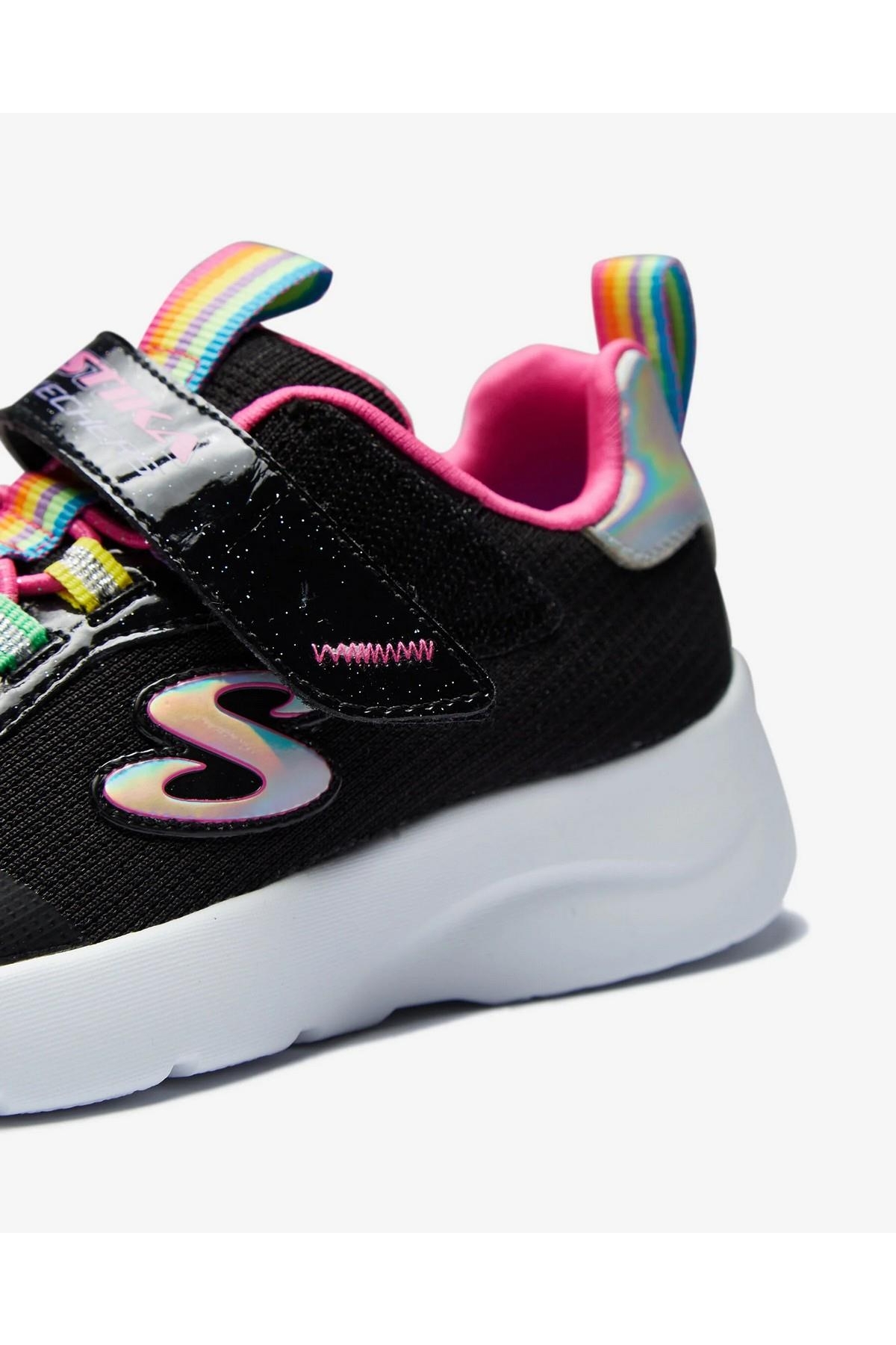 Skechers Skechers Siyah 302464L BKMT Dynamight 2.0 - Rockin Rainbow Kız Çocuk Spor Ayakkabı Casual Ayakkabı | Flo Siyah - 9. görsel