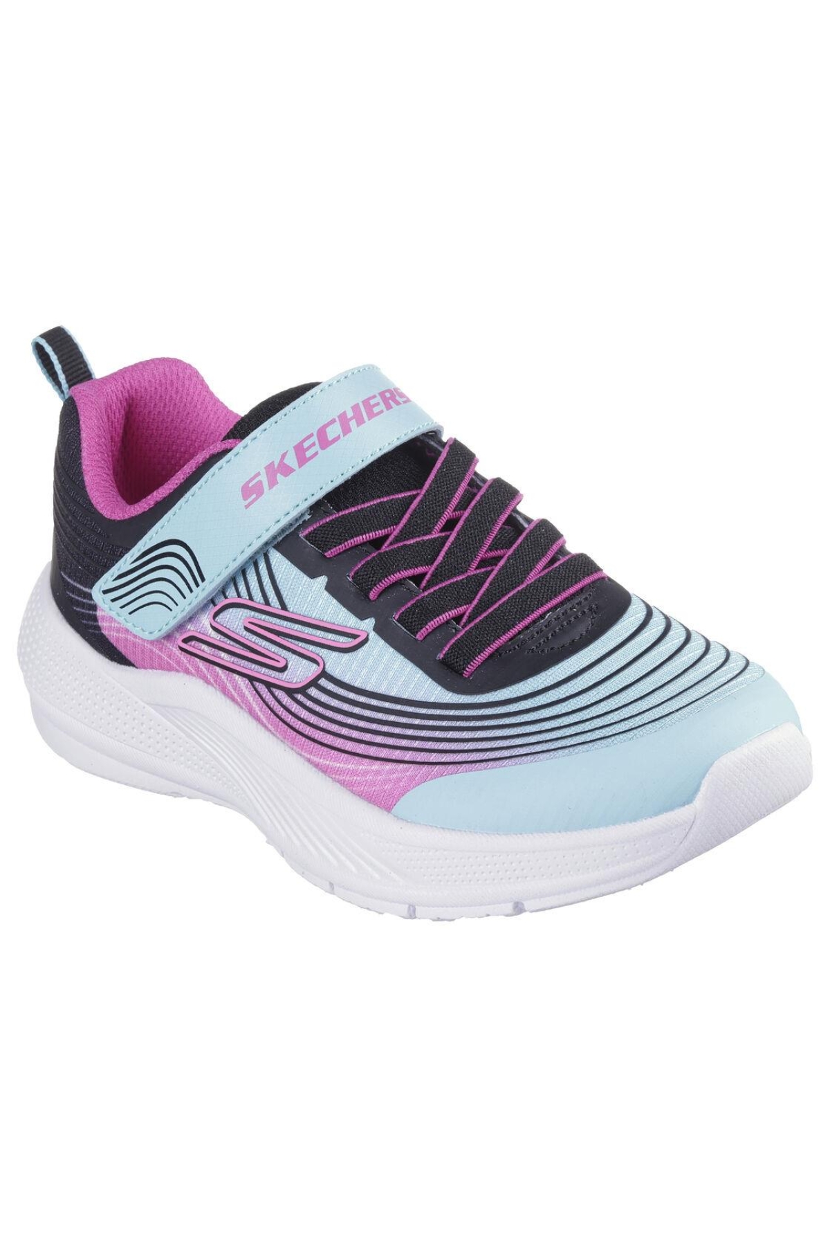 Skechers Skechers Mavi 303575L AQPR Microspec Advance Kız Çocuk Spor Ayakkabı Casual Ayakkabı | Flo Mavi - 6. görsel