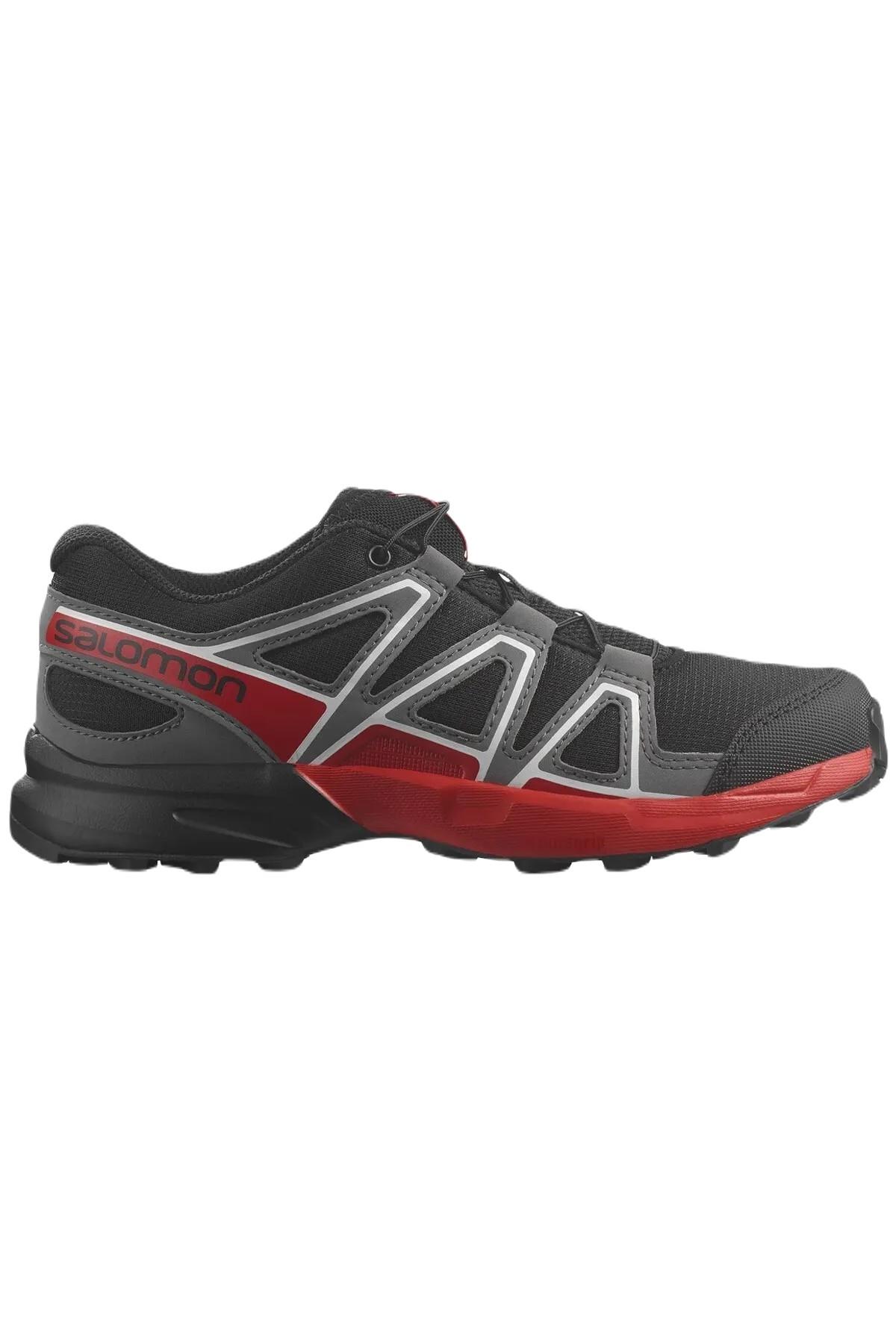 Salomon Salomon Siyah L47279200 Speedcross J Çocuk Outdoor Ayakkabısı | Flo Siyah - 2. görsel