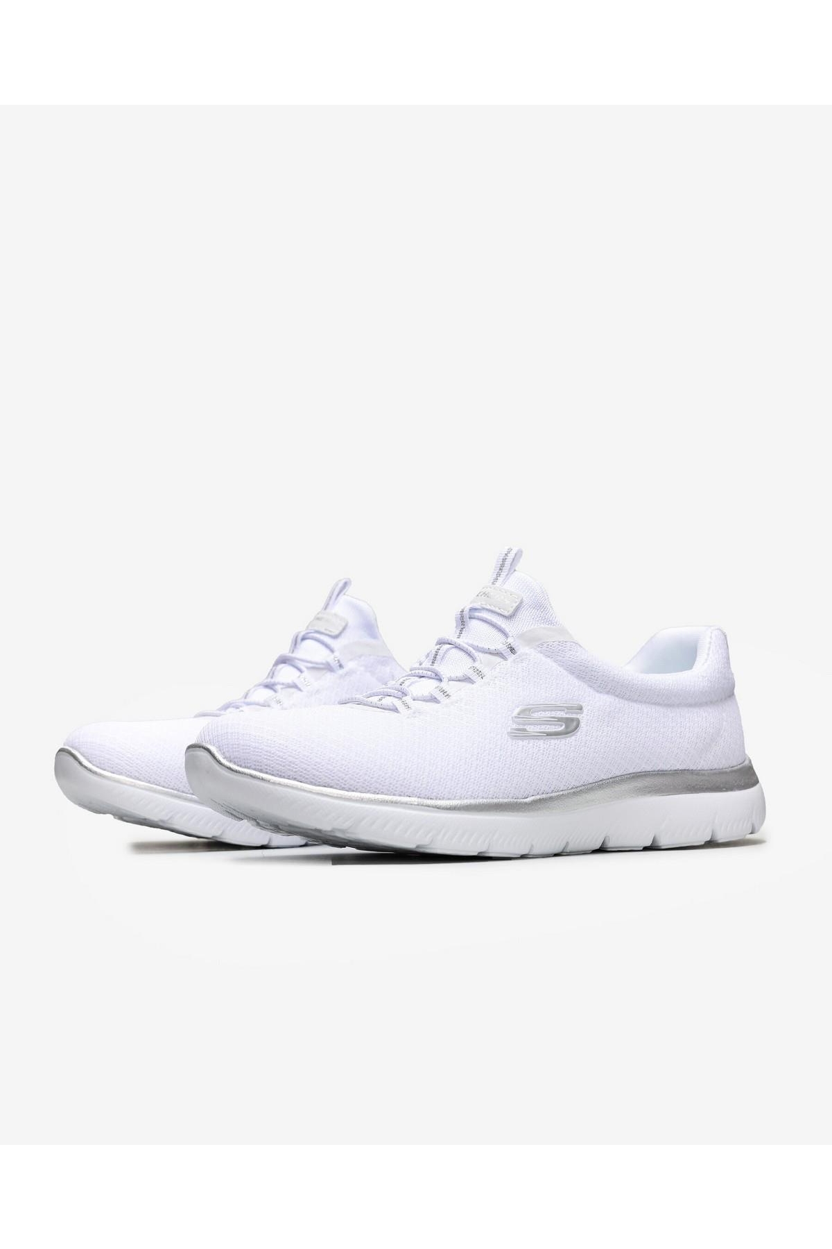 Skechers Skechers Beyaz 12980TK WSL Summits Kadın Spor Ayakkabı Sneaker | Flo Beyaz - 4. görsel
