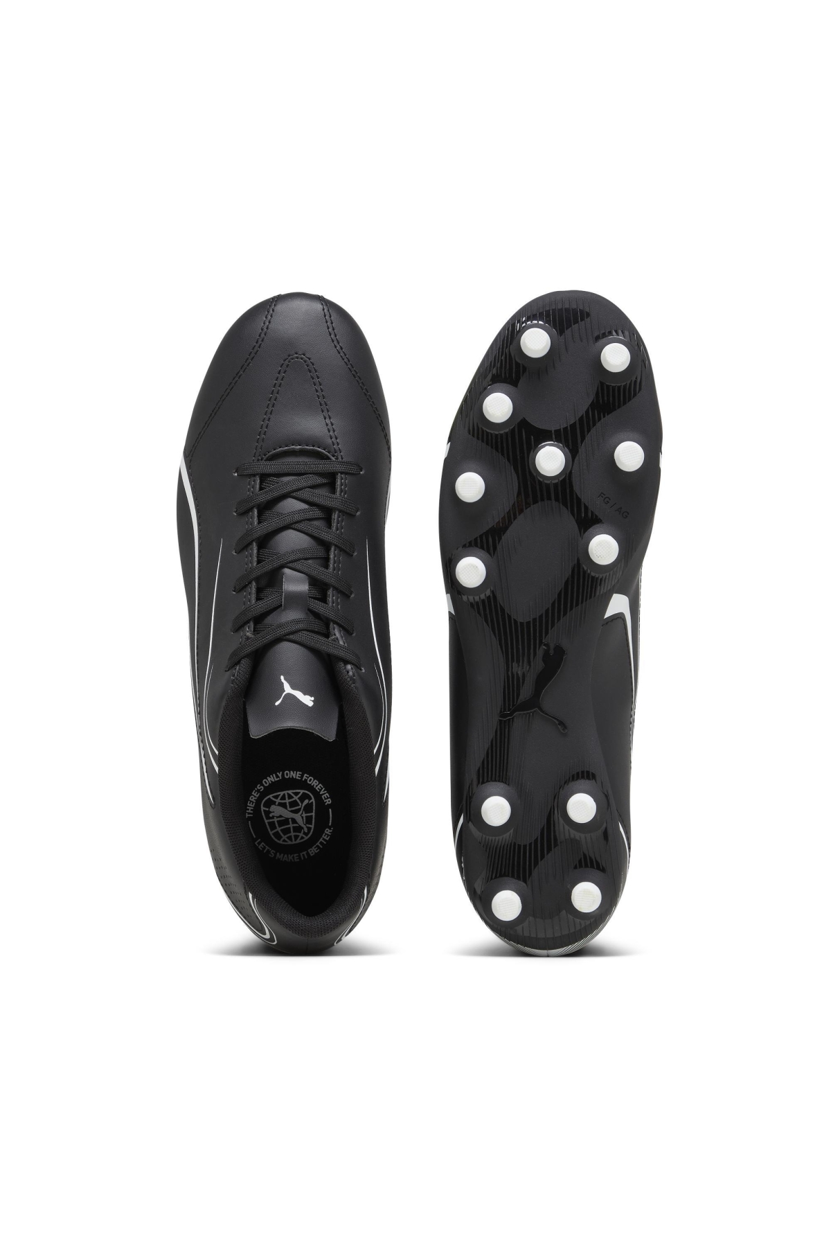 Puma Puma Siyah 10748301 Vitoria Fg/Ag Erkek Krampon Sneaker | Flo Siyah - 5. görsel