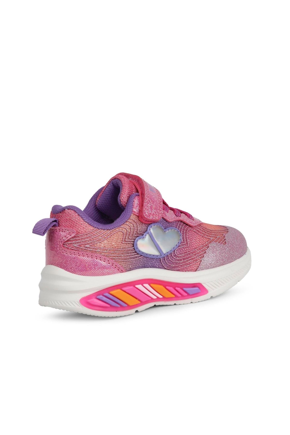 Buckhead Buckhead Pembe BUCK3042-009 Nina Kız Çocuk Işıklı Spor Ayakkabı Sneaker | Flo Pembe - 4. görsel