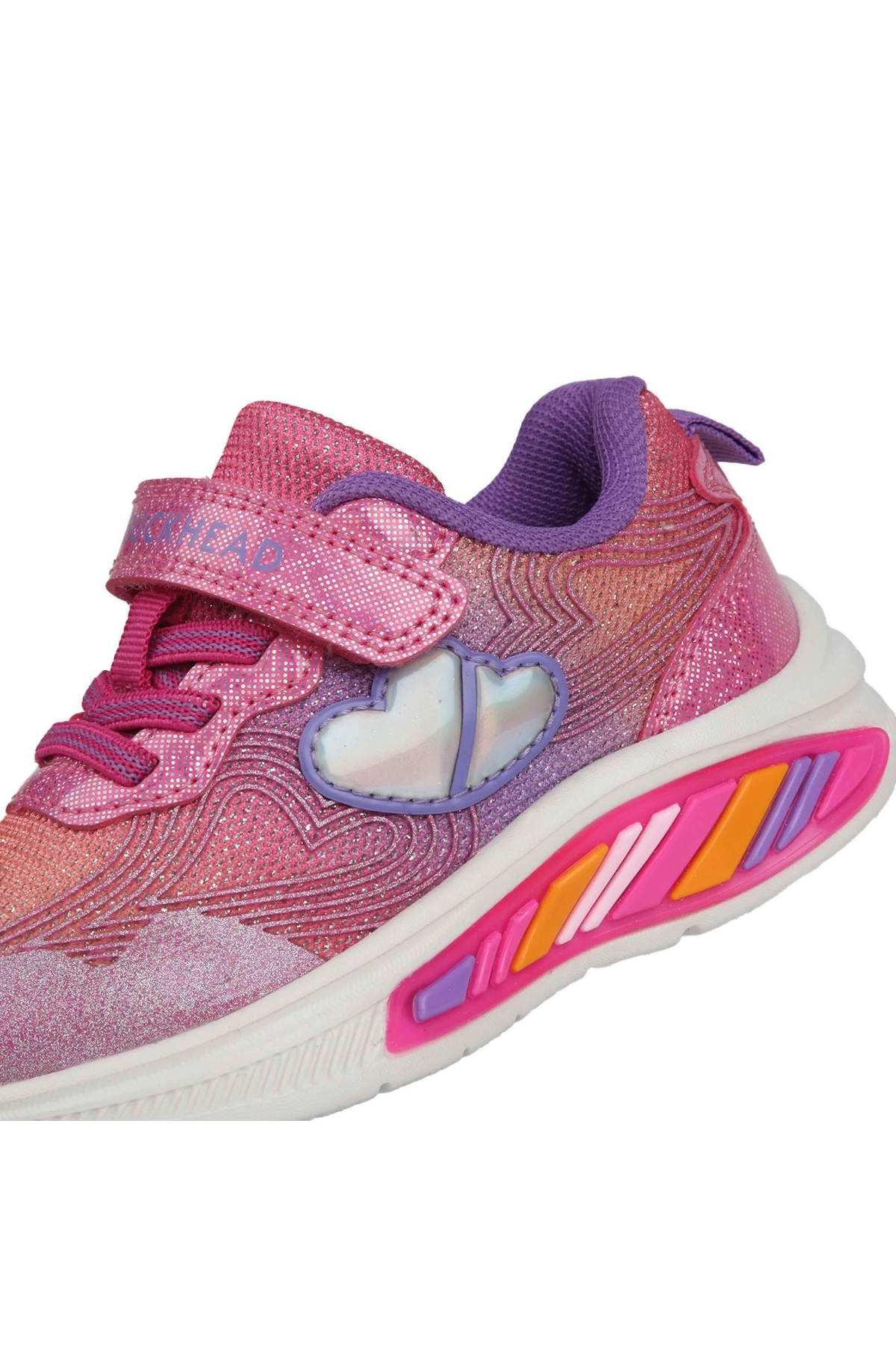 Buckhead Buckhead Pembe BUCK3042-009 Nina Kız Çocuk Işıklı Spor Ayakkabı Sneaker | Flo Pembe - 6. görsel