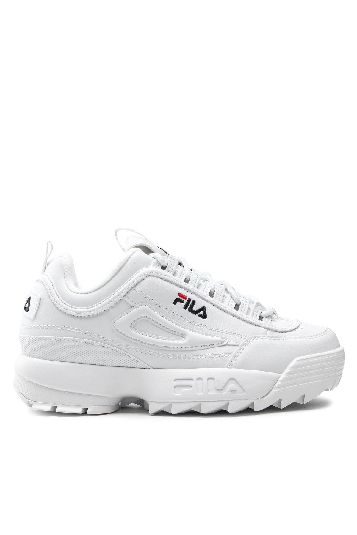 Fila Fila Beyaz FFT0029.10004 Disruptor Teens Kadın Günlük Spor Ayakkabı Sneaker | Flo Beyaz - 2. görsel