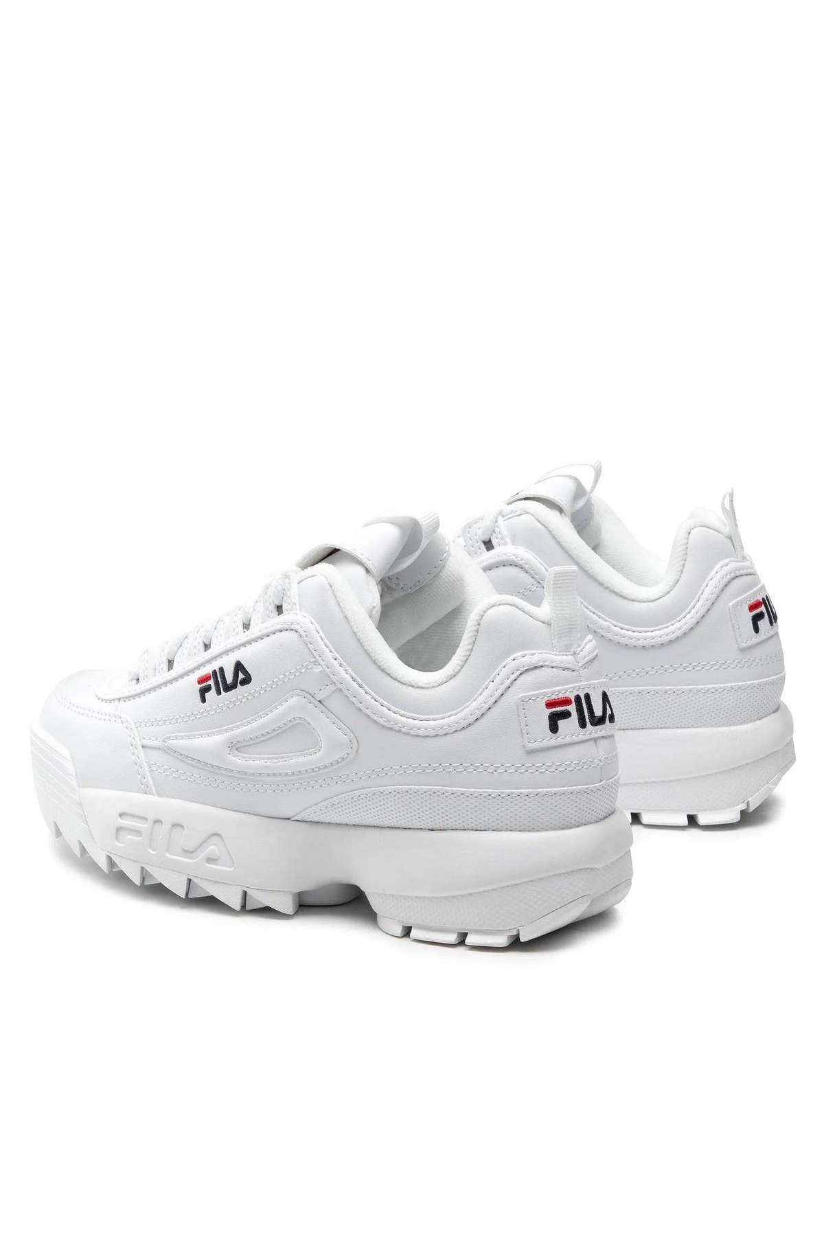 Fila Fila Beyaz FFT0029.10004 Disruptor Teens Kadın Günlük Spor Ayakkabı Sneaker | Flo Beyaz - 4. görsel