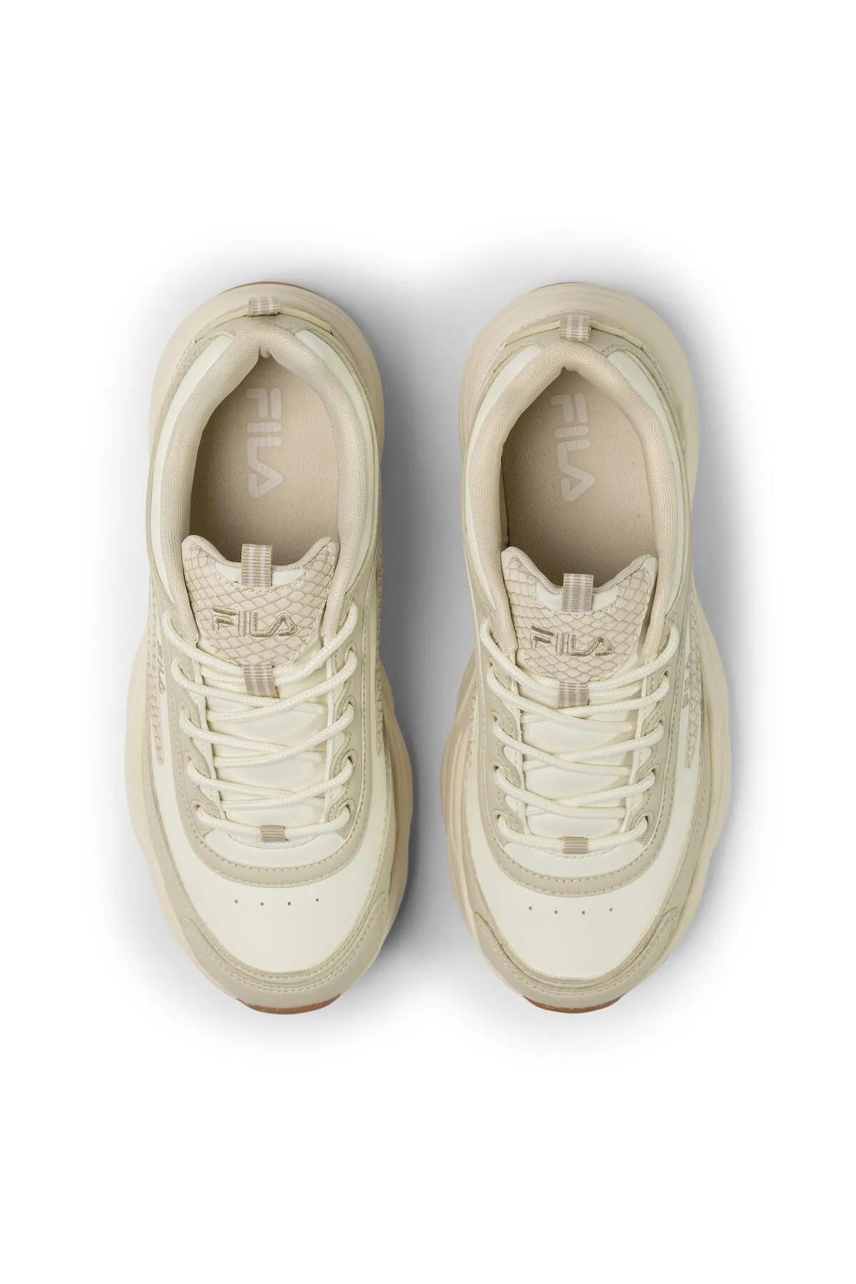 Fila Fila Bej FFW0585.70027 Skye Zp A Kadın Günlük Spor Ayakkabı Sneaker | Flo Bej - 3. görsel