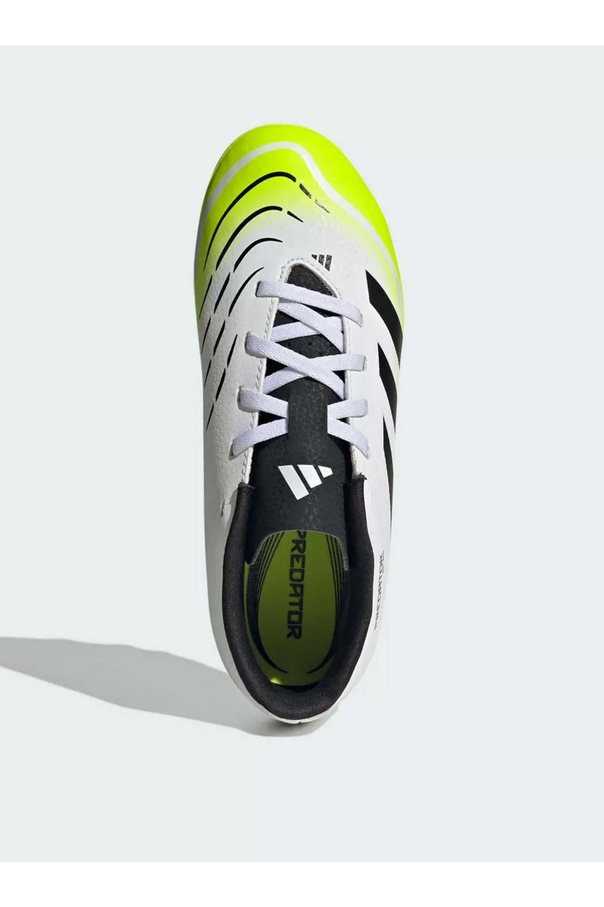 Adidas Adidas Beyaz JH8867 Predator Club Fg/Mg J Çocuk Krampon Sneaker | Flo Beyaz - 6. görsel