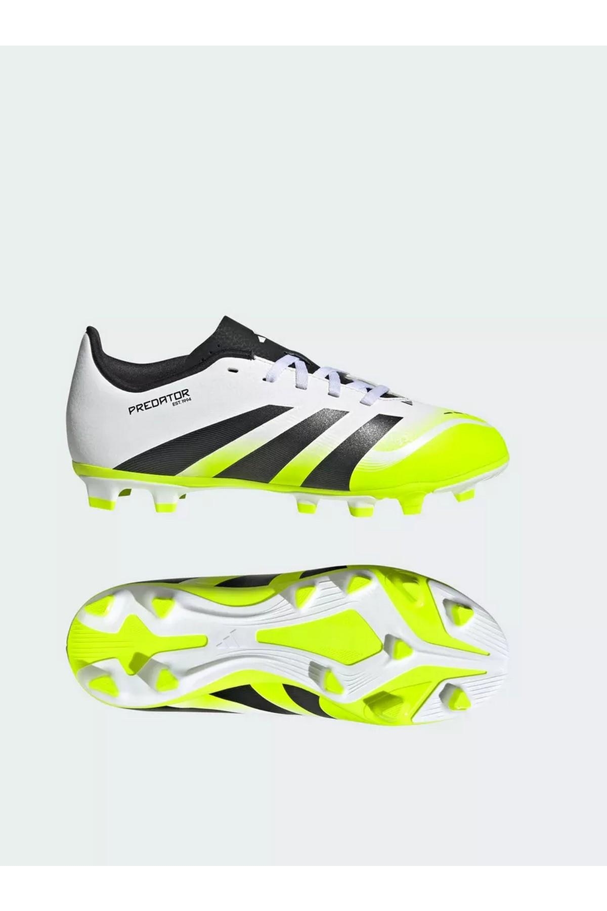 Adidas Adidas Beyaz JH8867 Predator Club Fg/Mg J Çocuk Krampon Sneaker | Flo Beyaz - 9. görsel