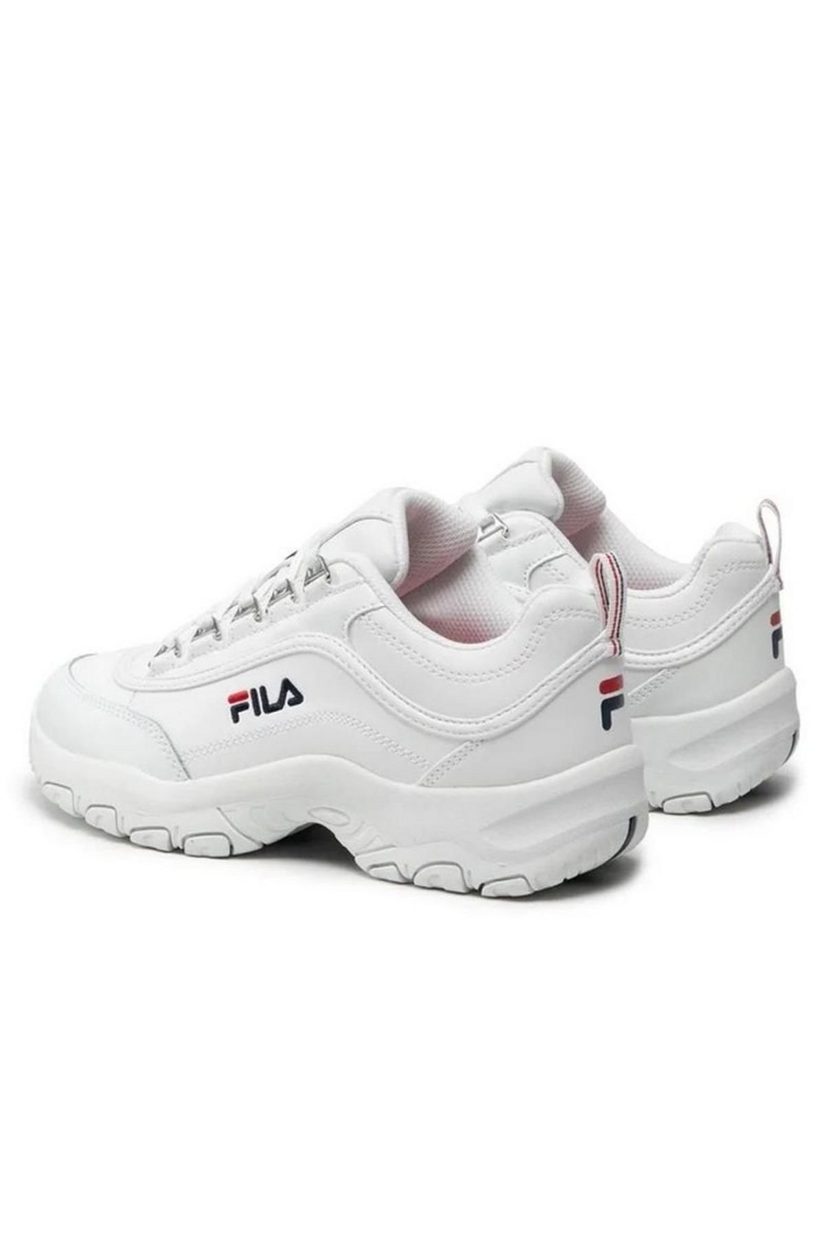 Fila Fila Beyaz FFT0009.10004 Strada Teens Kadın Günlük Spor Ayakkabı Sneaker | Flo Beyaz - 6. görsel