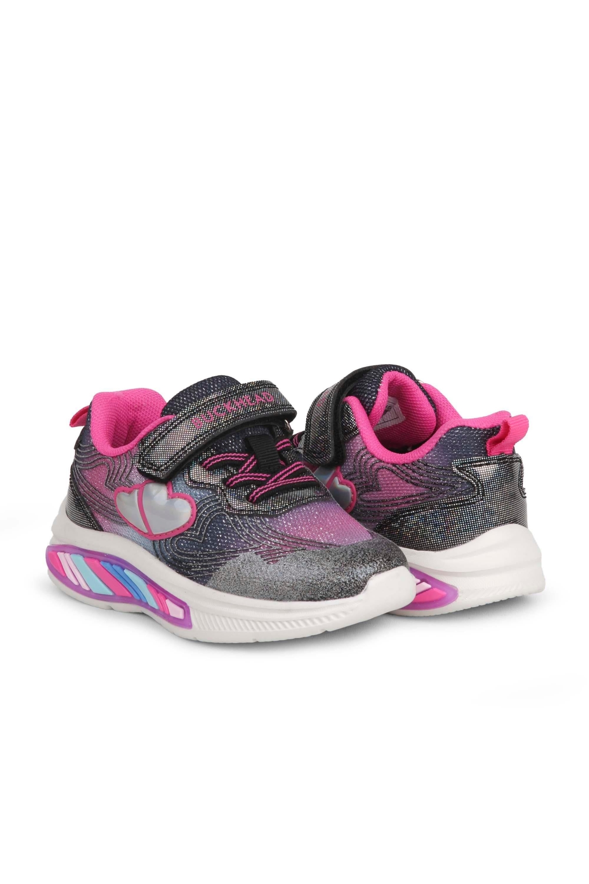 BUCK3042-001 Nina Kız Çocuk Işıklı Spor Ayakkabı - Görsel 5