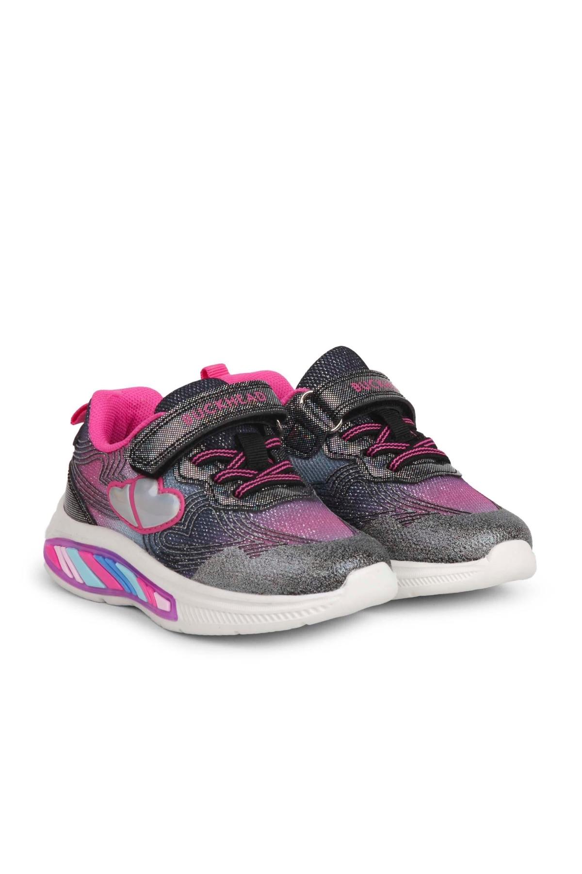 BUCK3042-001 Nina Kız Çocuk Işıklı Spor Ayakkabı - Görsel 7