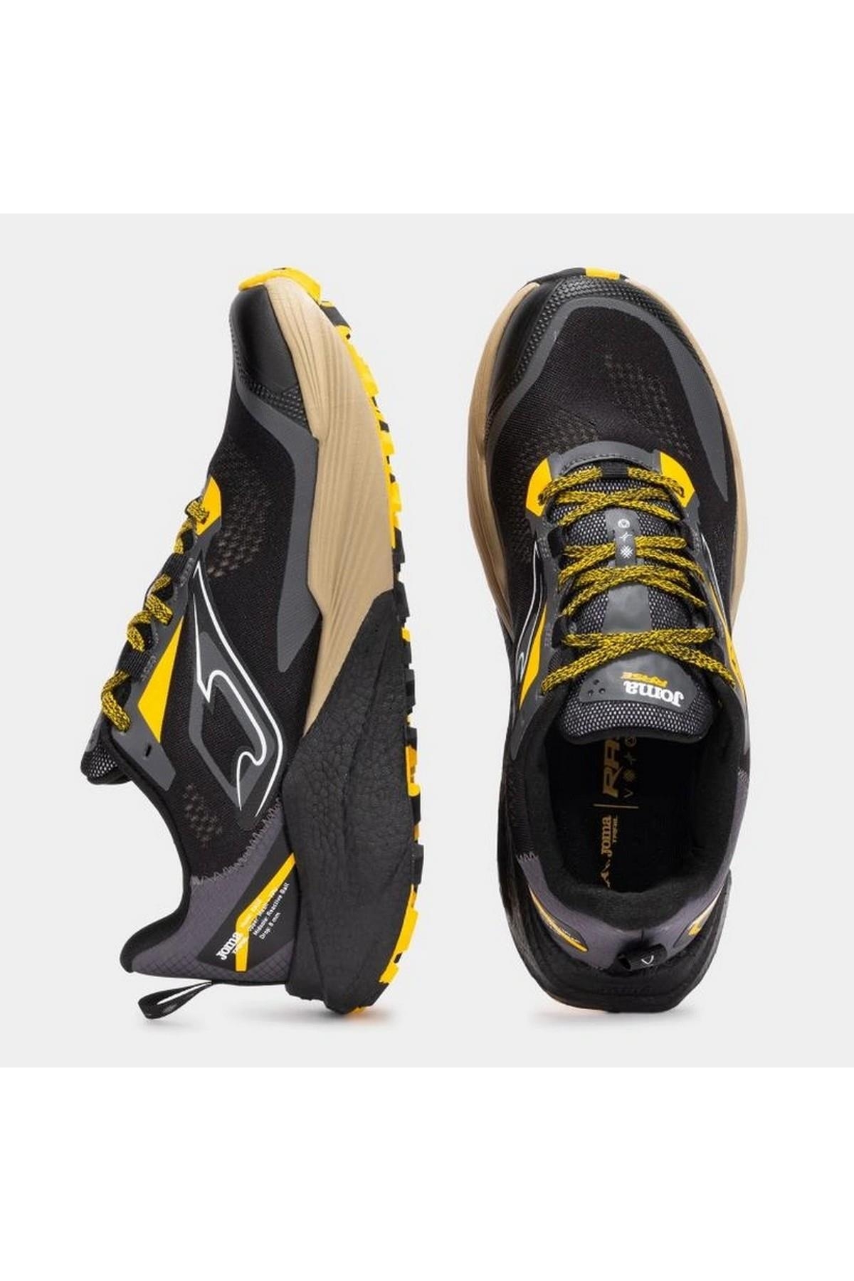 Joma Joma Siyah TKRASS2501 Rase Erkek Yürüyüş Ayakkabısı Sneaker | Flo Siyah - 5. görsel