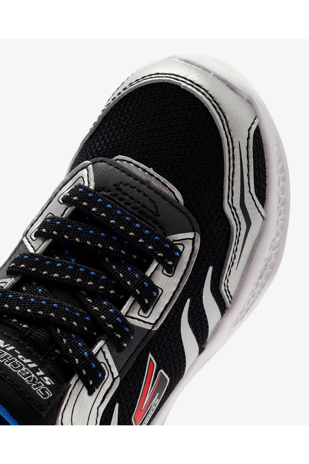 Skechers Skechers Çok Renkli 403848L SLBK Meteor-Lights-Brisk-Beams Erkek Çocuk Spor Ayakkabı Sneaker | Flo Çok Renkli - 4. görsel