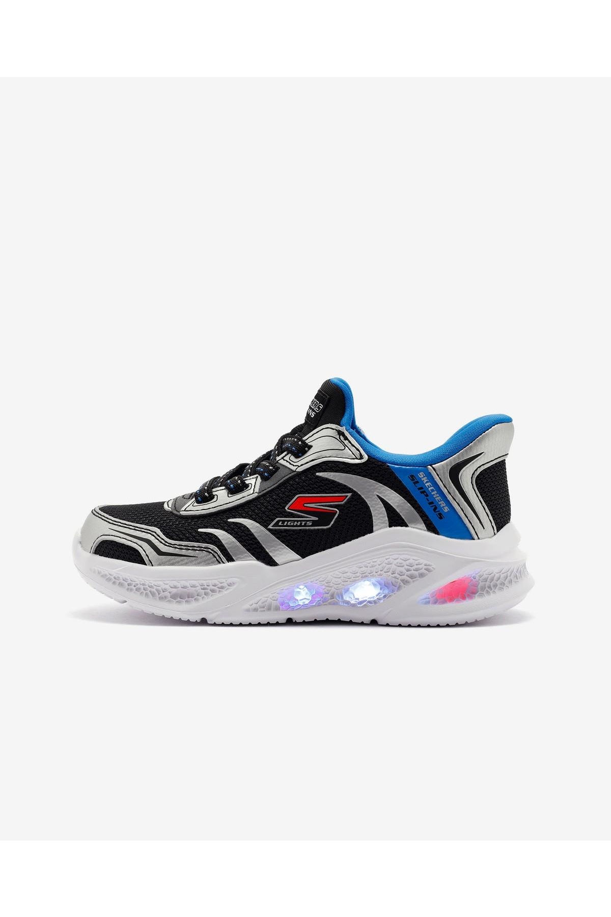 Skechers Skechers Çok Renkli 403848L SLBK Meteor-Lights-Brisk-Beams Erkek Çocuk Spor Ayakkabı Sneaker | Flo Çok Renkli - 6. görsel
