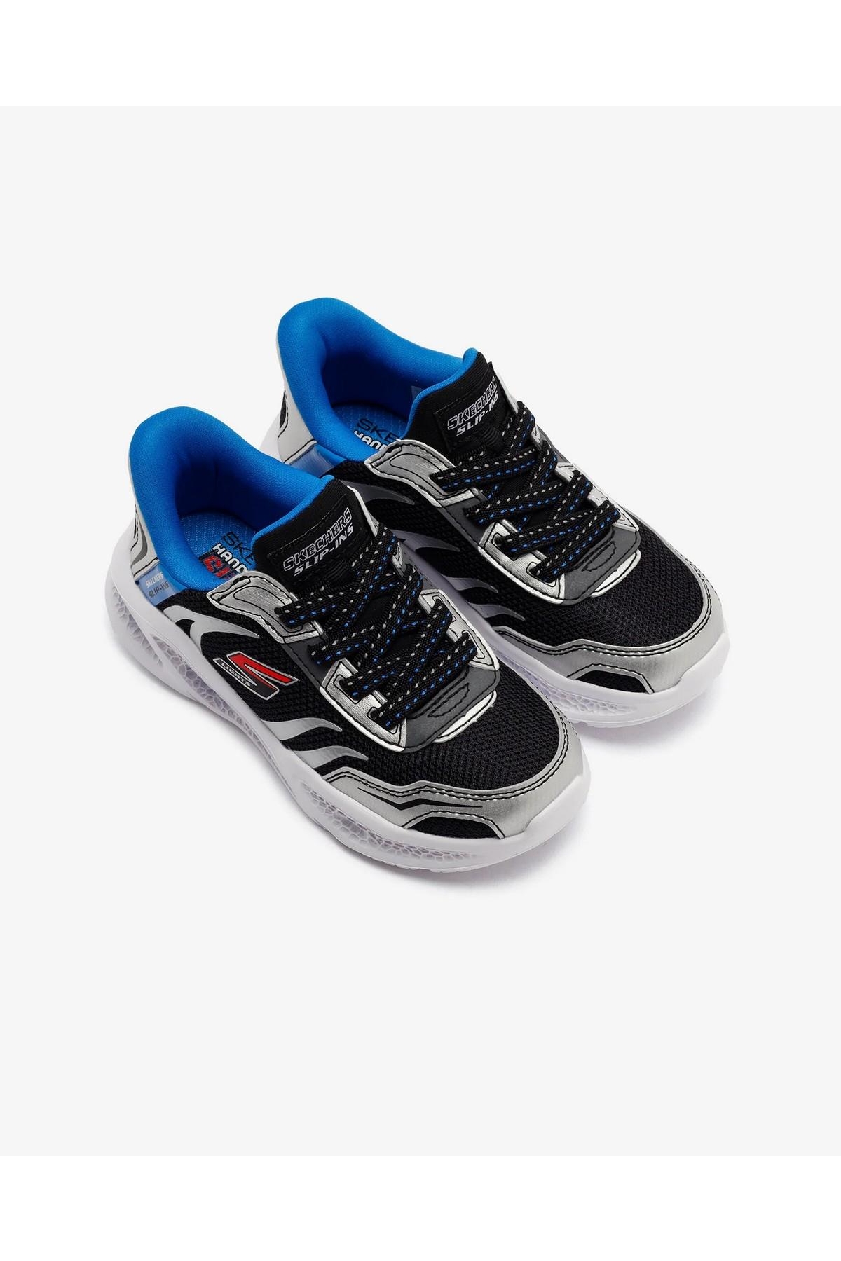 Skechers Skechers Çok Renkli 403848L SLBK Meteor-Lights-Brisk-Beams Erkek Çocuk Spor Ayakkabı Sneaker | Flo Çok Renkli - 11. görsel