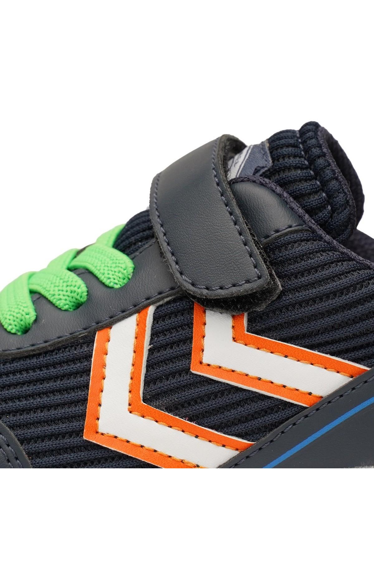 Hummel Hummel Mavi 900053-7459 Stripe Jr Çocuk Günlük Spor Ayakkabı Sneaker | Flo Mavi - 7. görsel