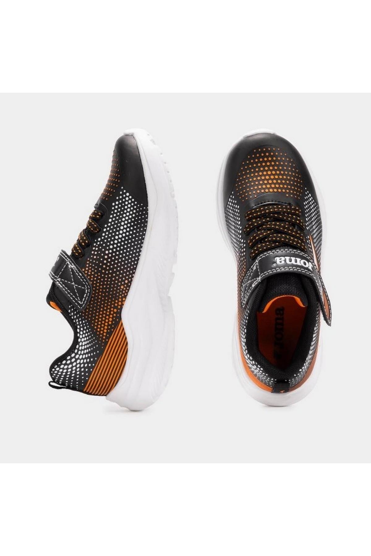 Joma Joma Siyah JHORIW2501V Horizon Jr Çocuk Günlük Spor Ayakkabı Sneaker | Flo Siyah - 5. görsel