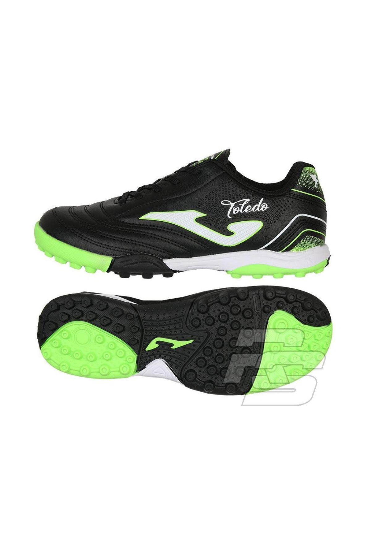 Joma Joma Siyah TOJW2501TF Toledo Jr Çocuk Halı Saha Ayakkabısı Sneaker | Flo Siyah - 4. görsel