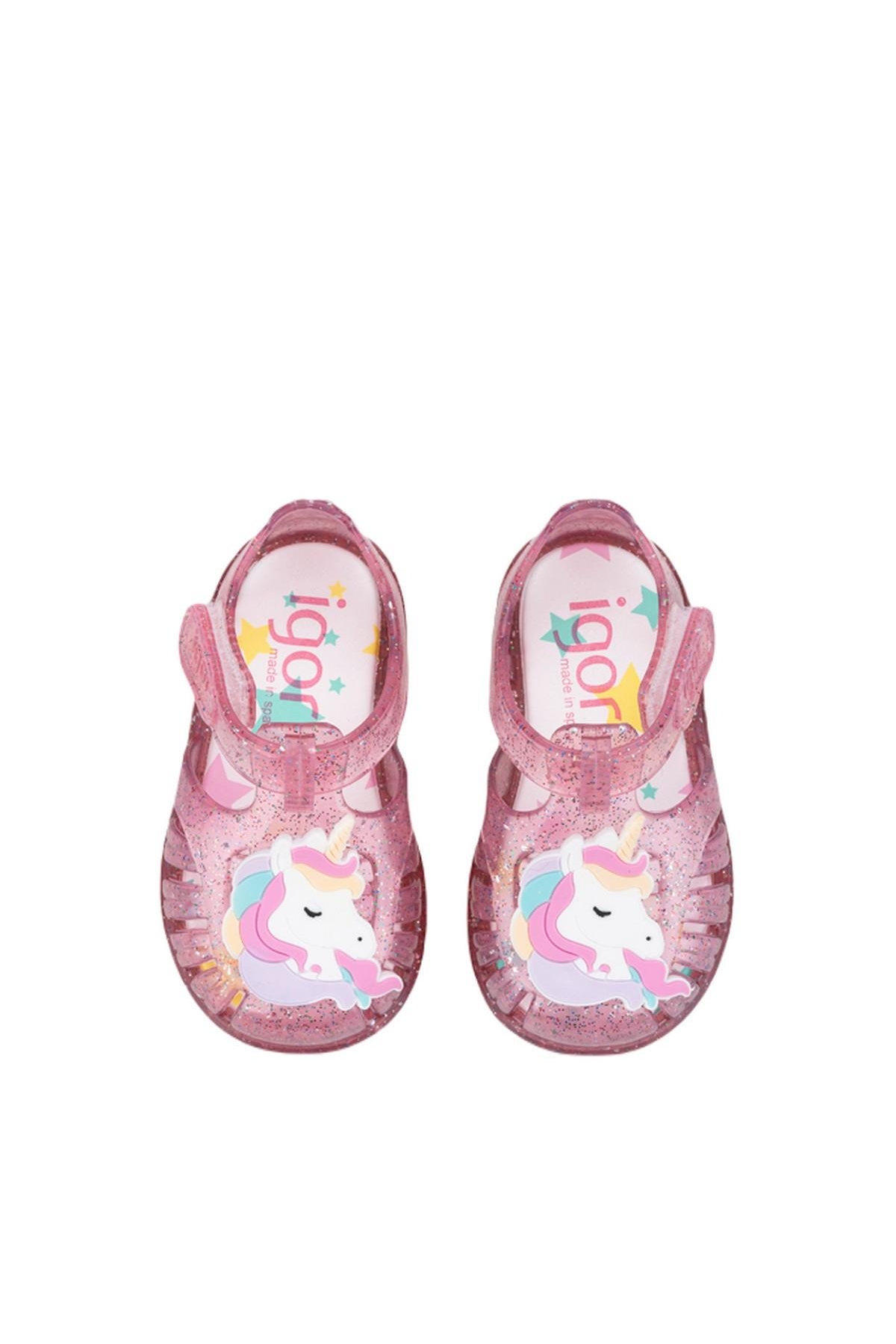 Igor Igor Pembe S10341-387 Tobby Unicornio Kız Çocuk Sandalet Outdoor Ayakkabı | Flo Pembe - 4. görsel