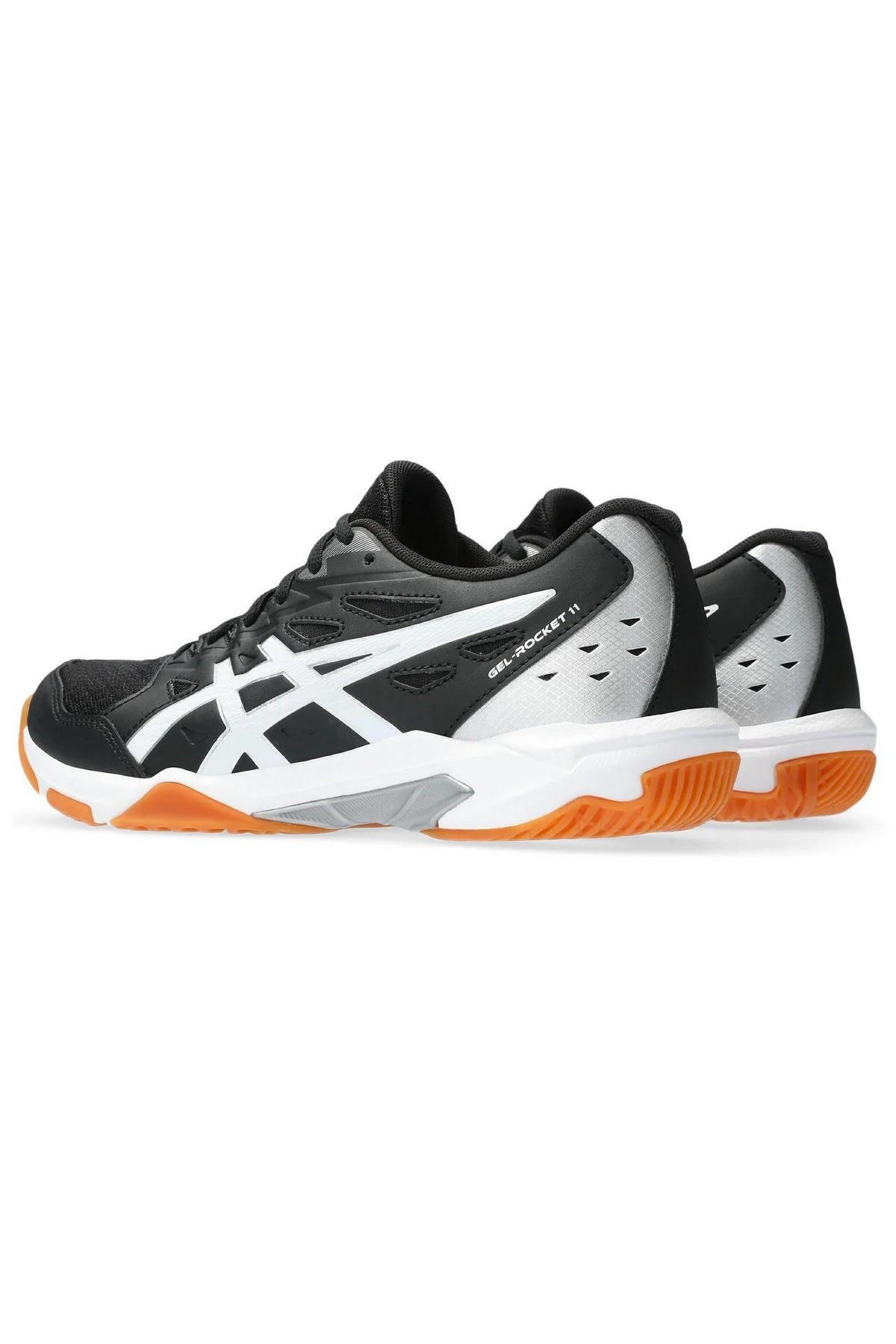 Asics Asics Siyah 1072A093-002 Gel-Rocket 11 Kadın Voleybol Ayakkabısı Sneaker | Flo Siyah - 5. görsel