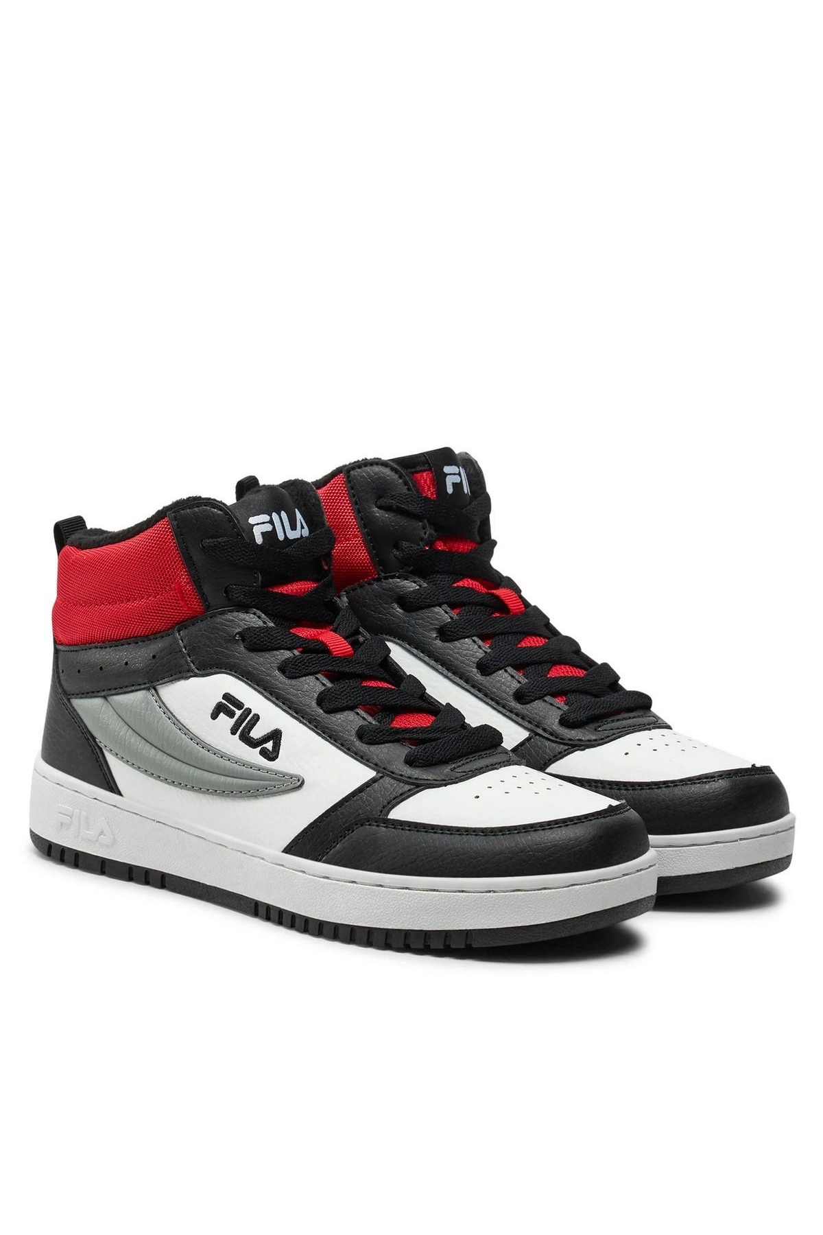 Fila Fila Beyaz FFT0124.13366 Rega Nf Mid Teens Kadın Basketbol Ayakkabısı Sneaker | Flo Beyaz - 3. görsel