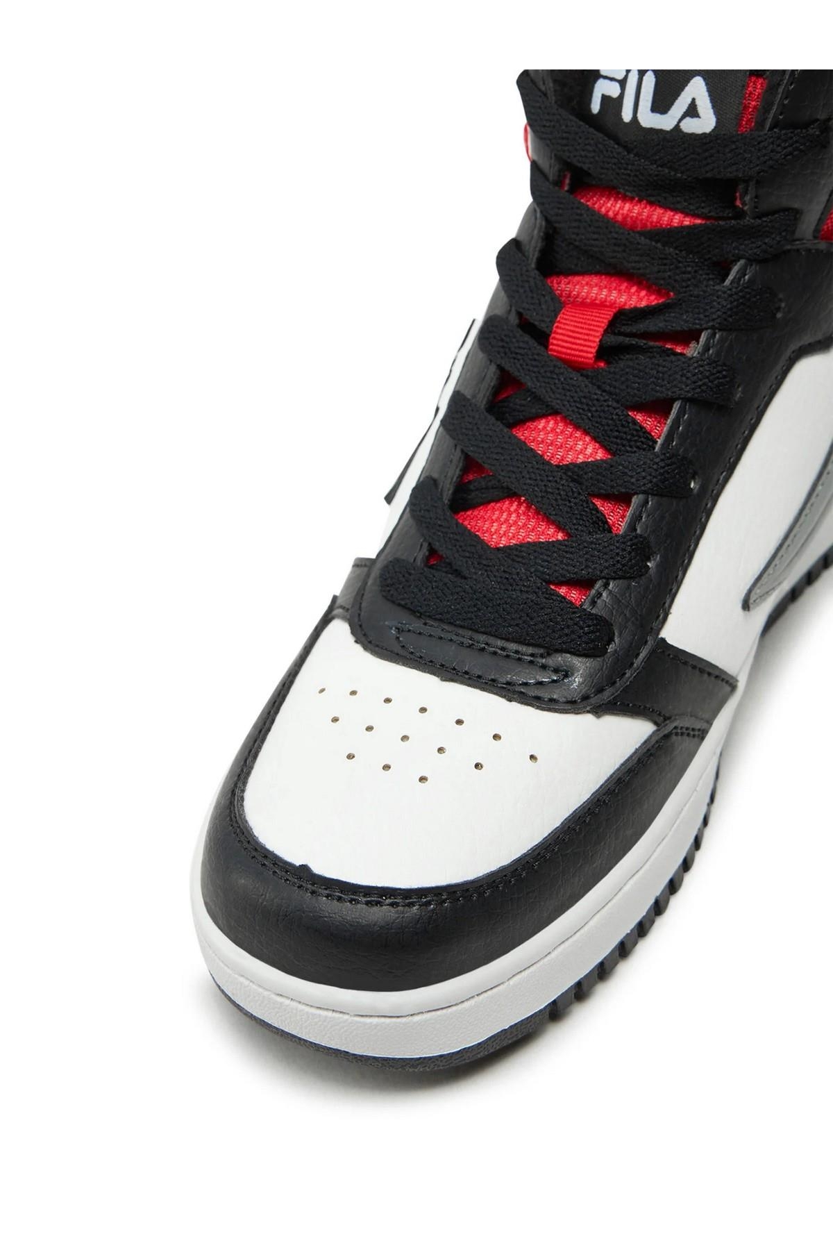 Fila Fila Beyaz FFT0124.13366 Rega Nf Mid Teens Kadın Basketbol Ayakkabısı Sneaker | Flo Beyaz - 7. görsel