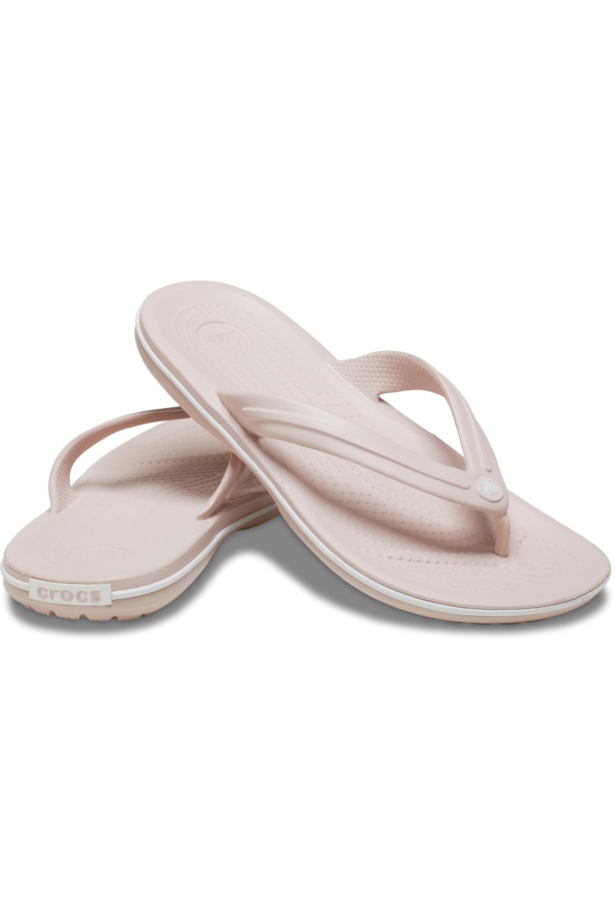 Crocs Crocs Pembe 11033-6UR Crocband Flip Unisex Terlik Sandalet & Terlik | Flo Pembe - 3. görsel