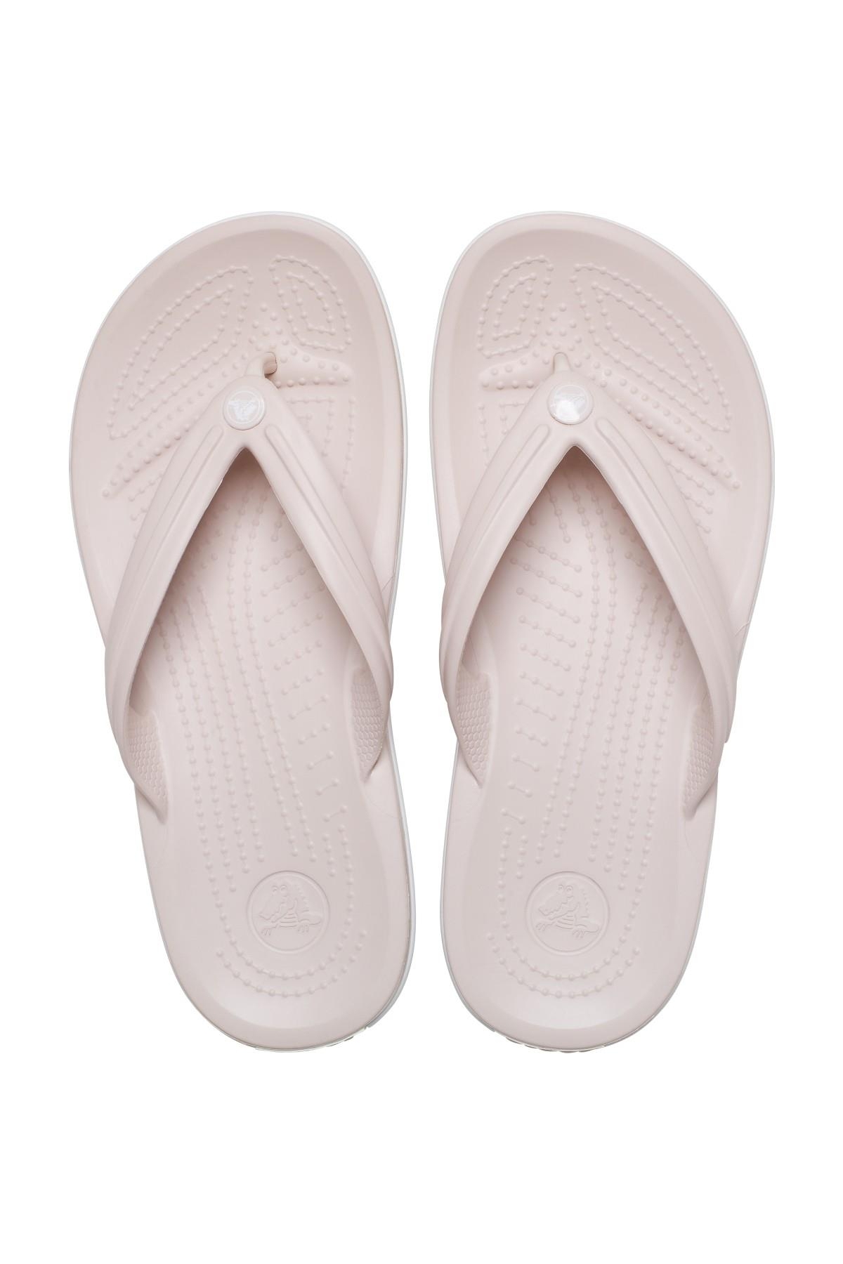 Crocs Crocs Pembe 11033-6UR Crocband Flip Unisex Terlik Sandalet & Terlik | Flo Pembe - 4. görsel